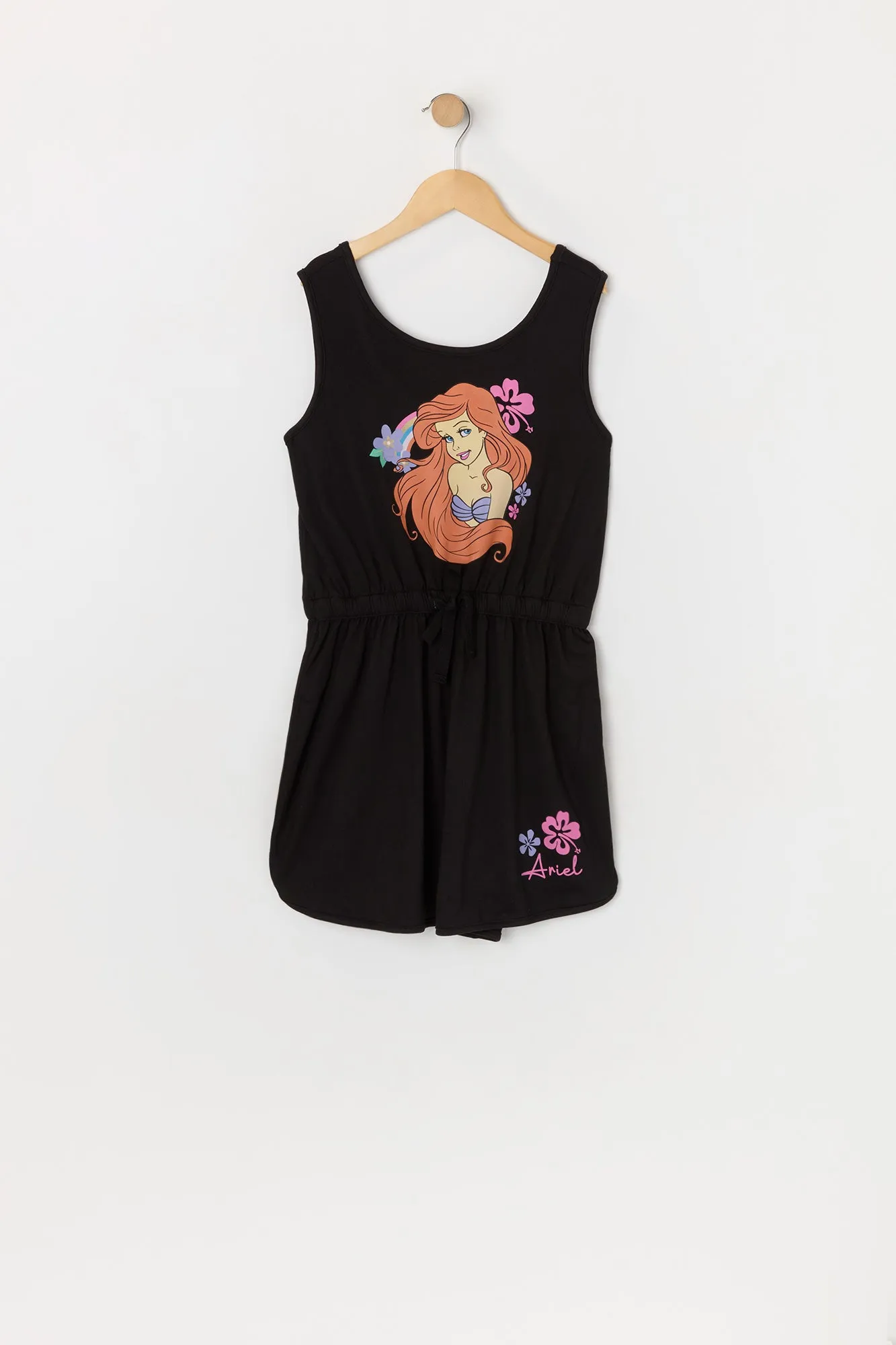 Girls Little Mermaid Graphic Romper sold by Urban Planet