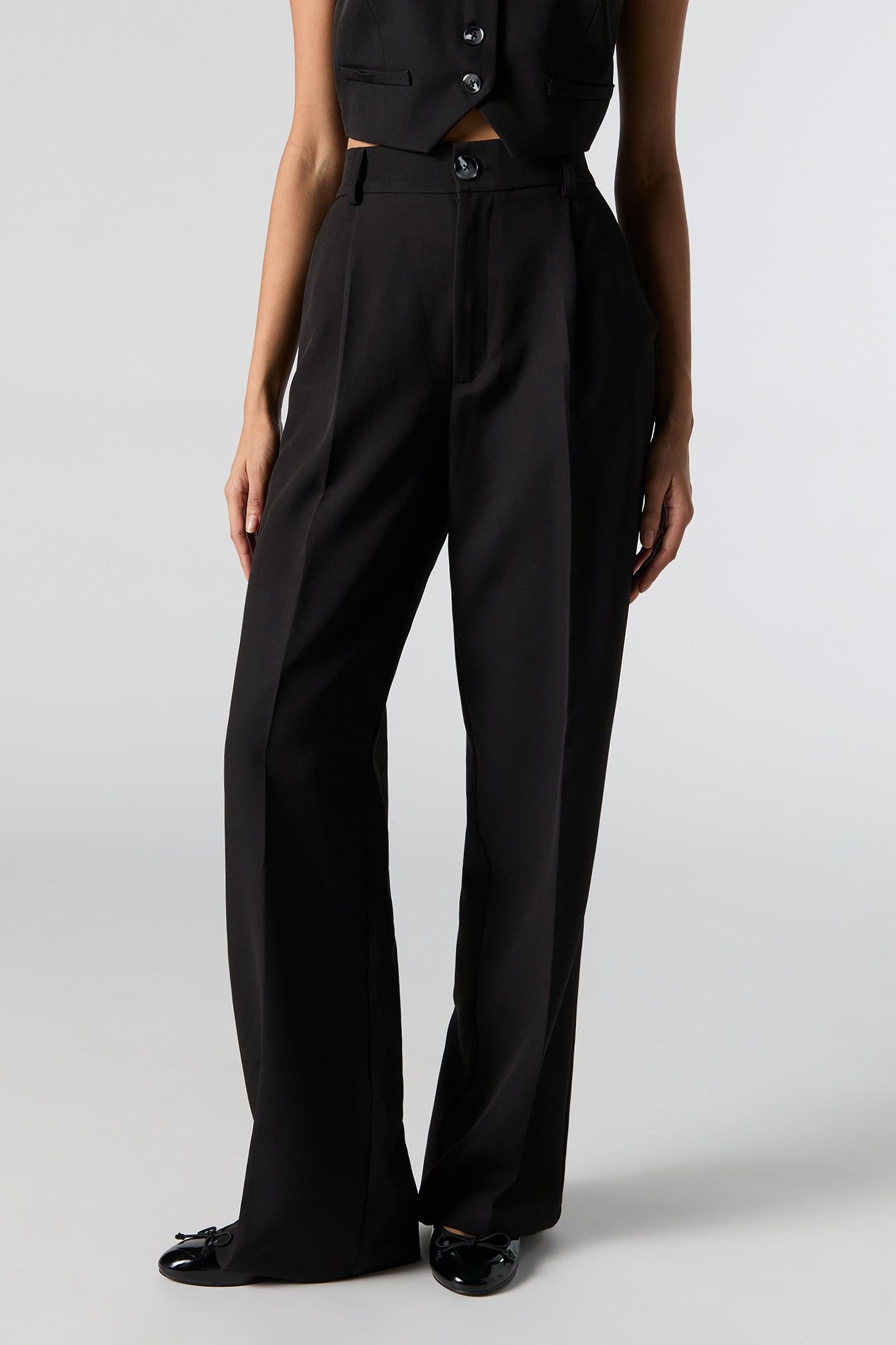 Pantalon habillé à jambe large sold by Urban Planet product image thumbnail 2