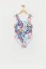 Girls Tropical Print One Piece Swimsuit with Built-In Cups sold by Urban Planet