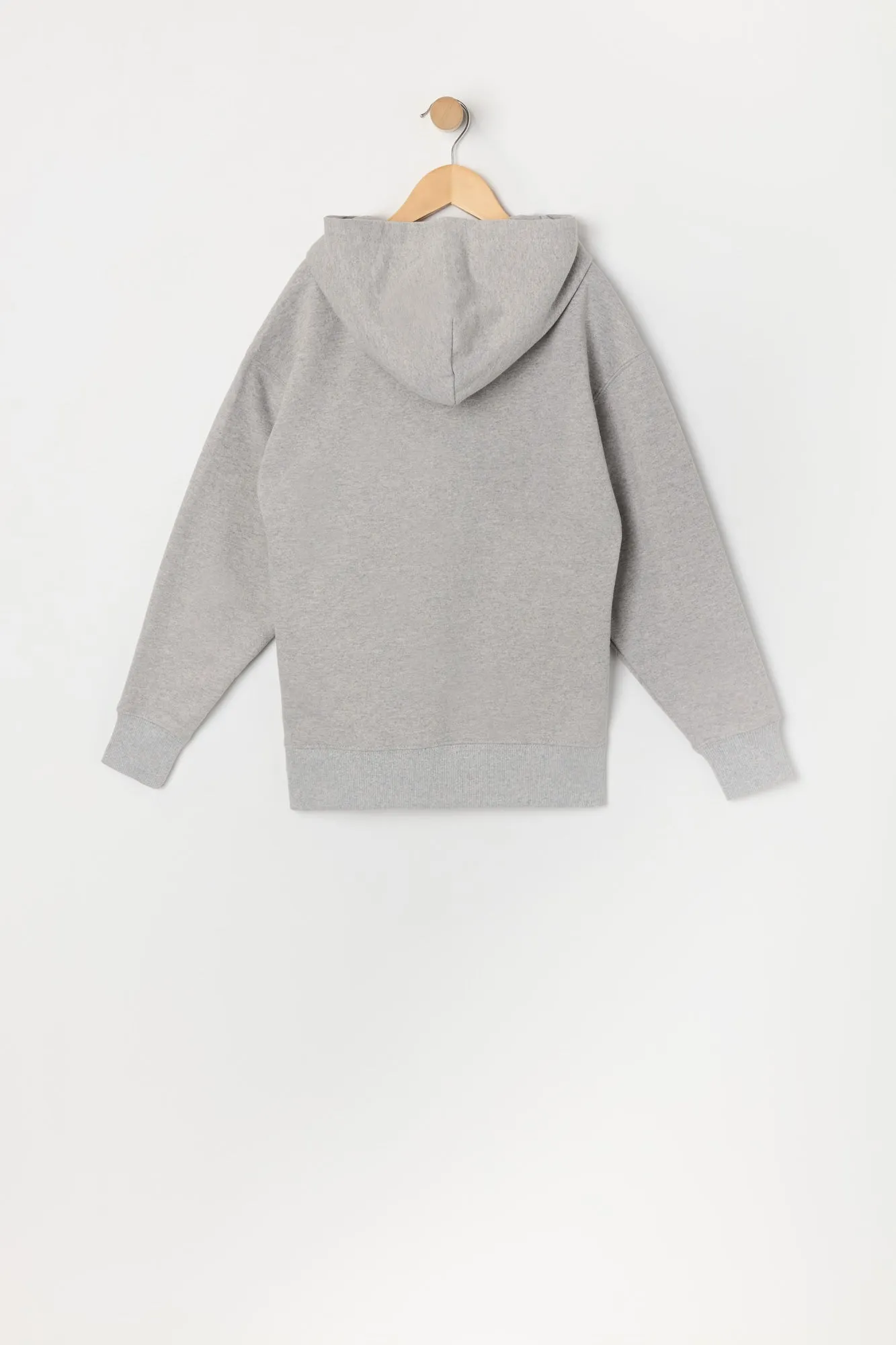 Haut à capuchon en molleton avec imprimé Keep Busy Bear pour garçon sold by Urban Planet product image thumbnail 2