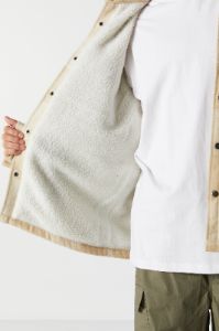 Blouson-chemisier à carreaux doublé de similifourrure sold by Urban Planet