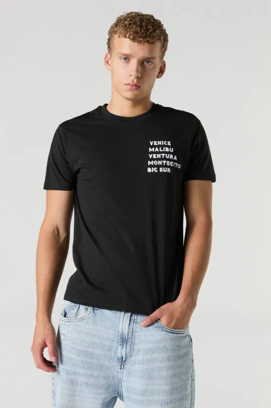 California Cities Graphic T-Shirt sold by Urban Planet
