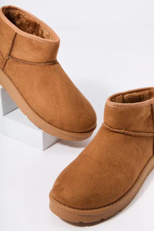 Faux Suede Ankle Boot sold by Urban Planet