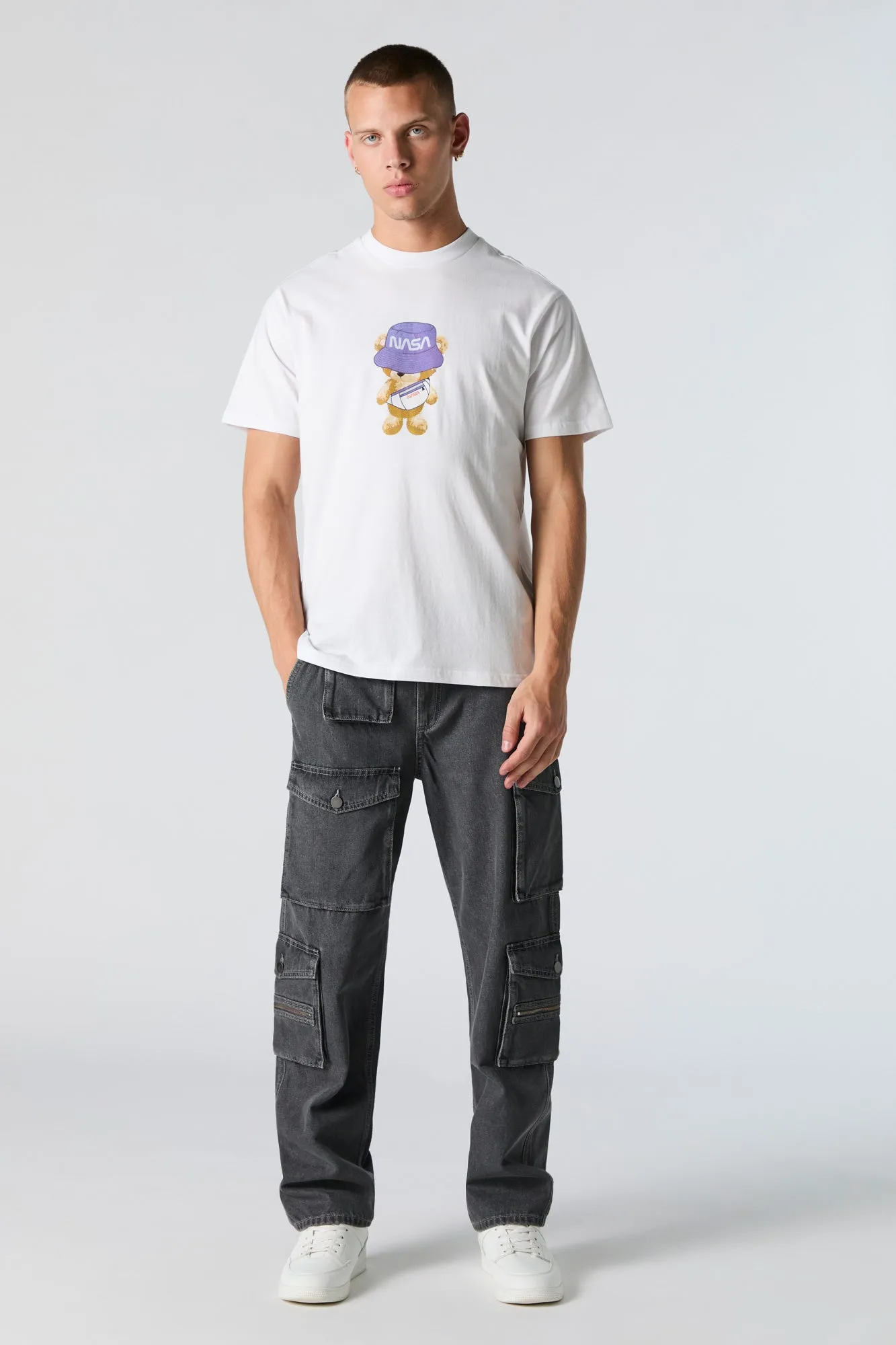 Rigid Multi Pocket Cargo Jean sold by Urban Planet product image thumbnail 2