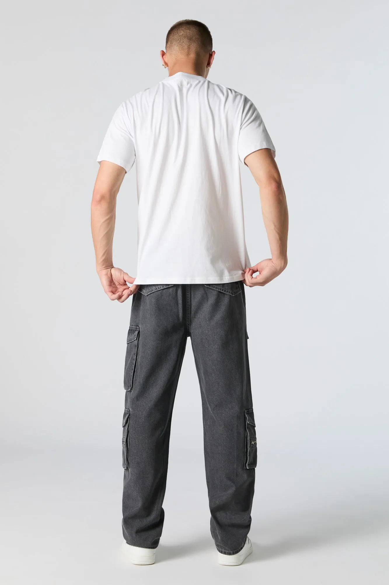 Rigid Multi Pocket Cargo Jean sold by Urban Planet product image thumbnail 3