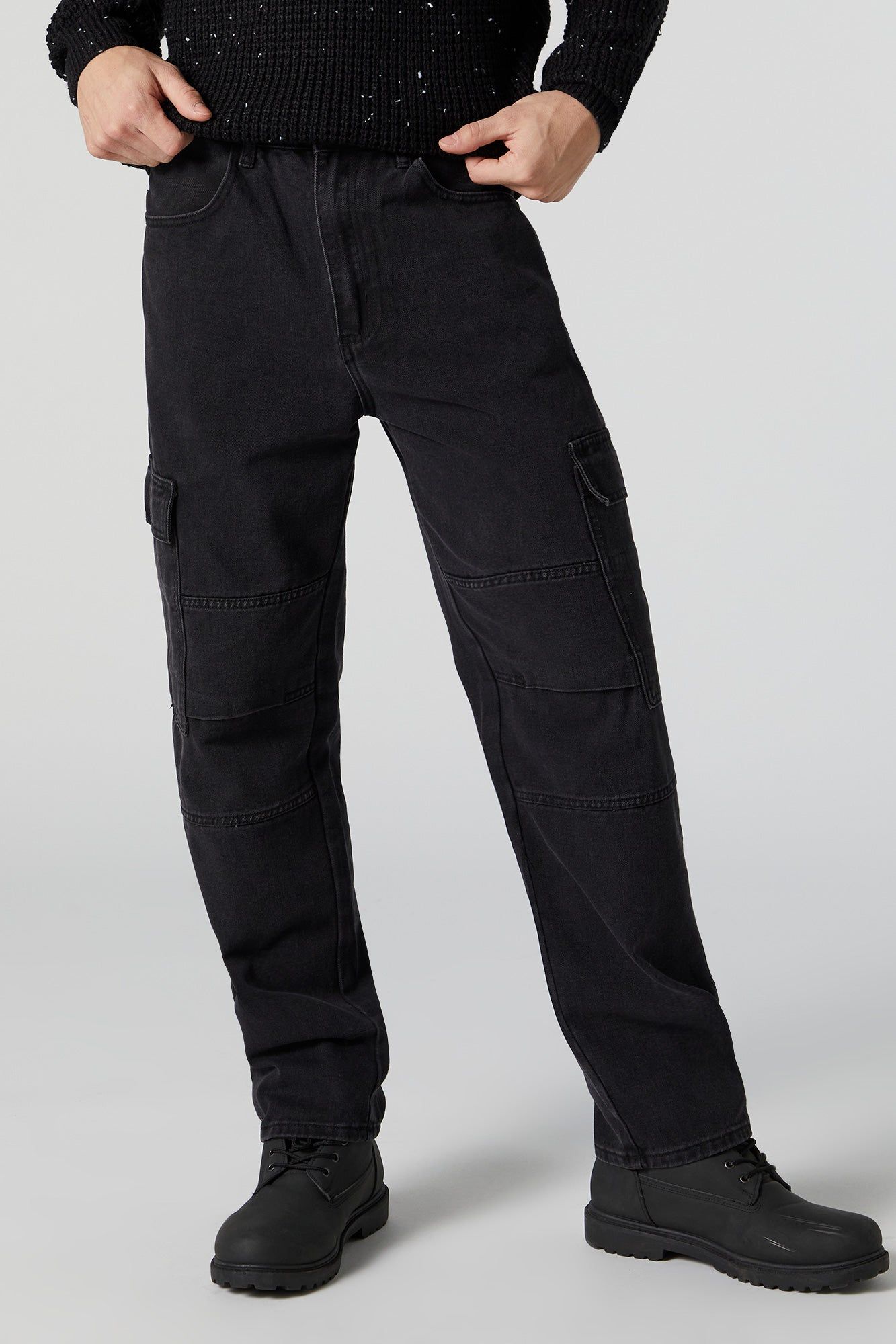Wide Leg Cargo Jean sold by Urban Planet product image thumbnail 4