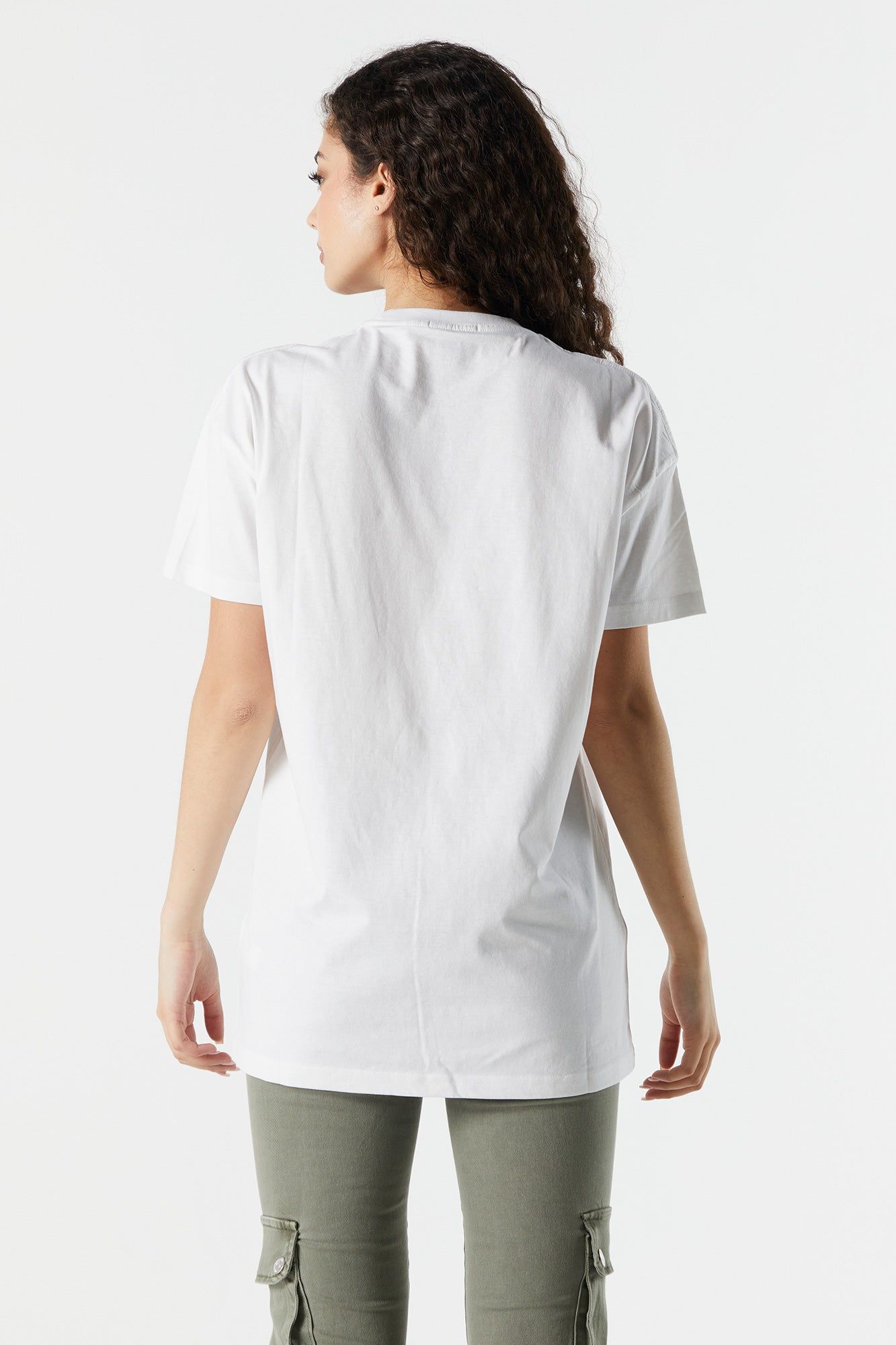 T-shirt surdimensionné de coupe garçonne à imprimé Cute sold by Urban Planet product image thumbnail 2