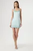 Minirobe bain-de-soleil moulante en satin sold by Urban Planet