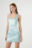 Minirobe bain-de-soleil moulante en satin sold by Urban Planet