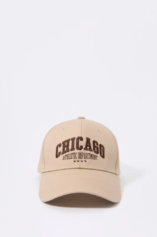 Casquette de baseball avec motif brodé Chicago sold by Urban Planet