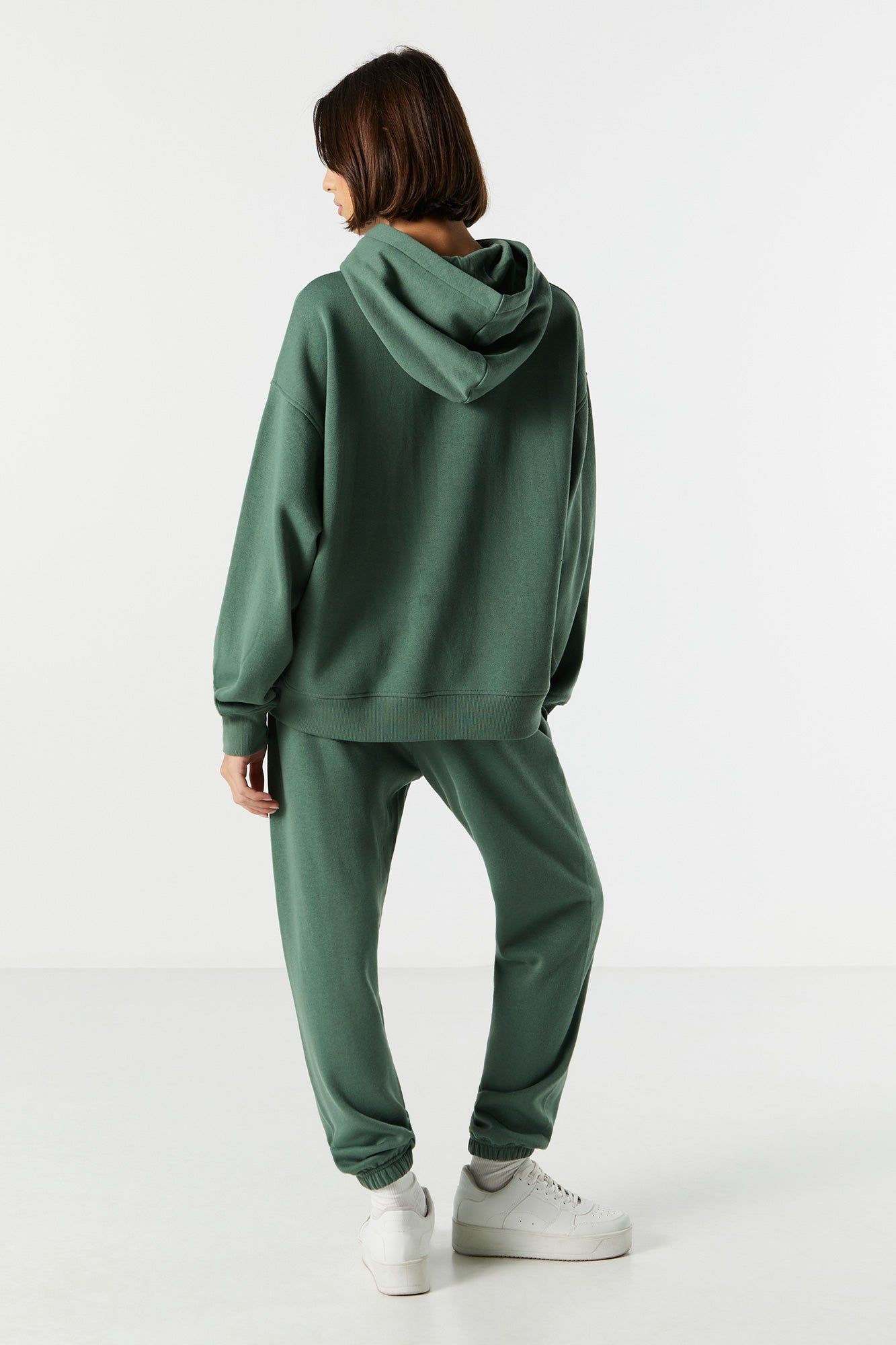 Pantalon de jogging en molleton uni sold by Urban Planet product image thumbnail 3