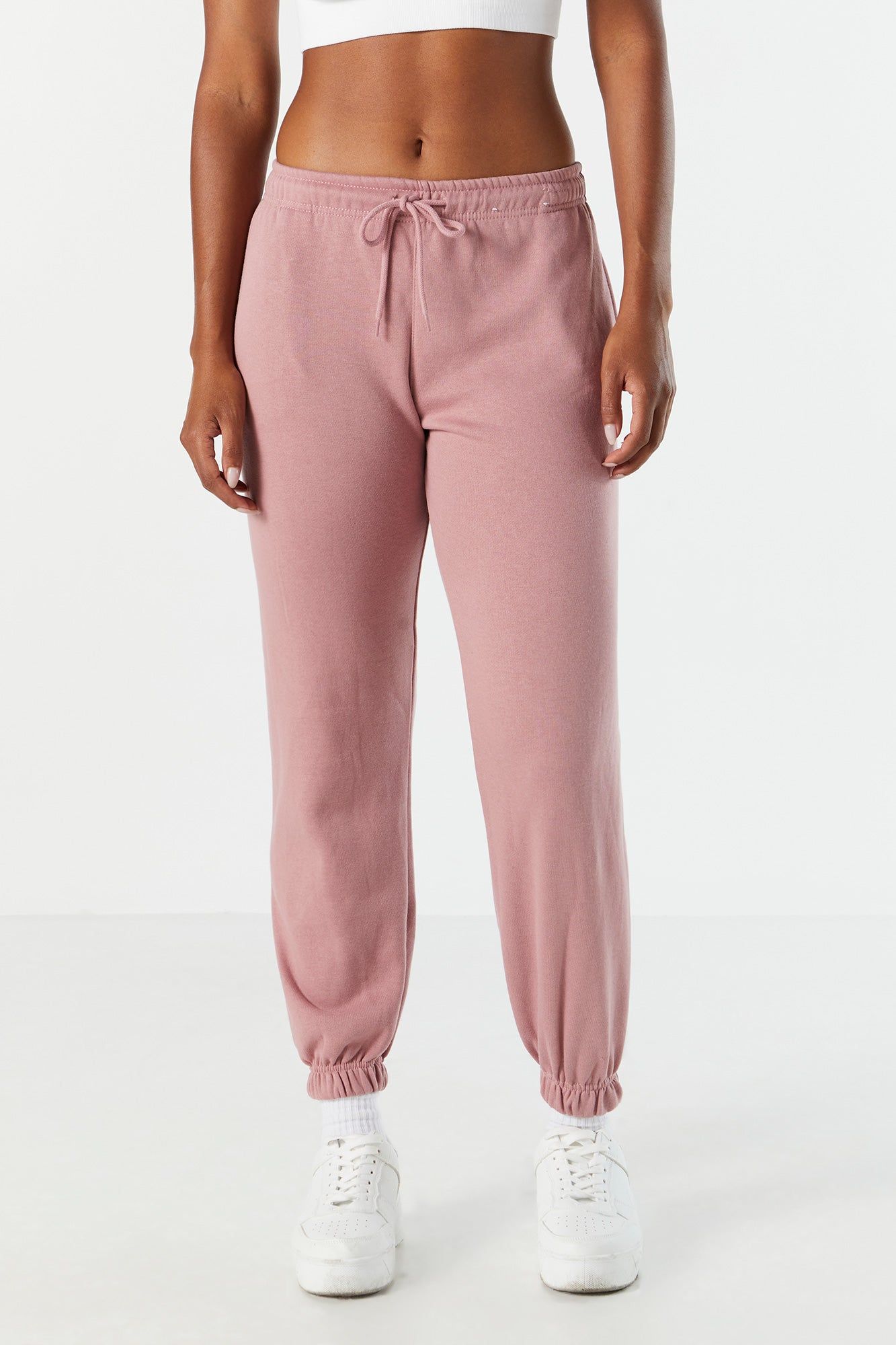 Pantalon de jogging en molleton uni sold by Urban Planet product image thumbnail 5
