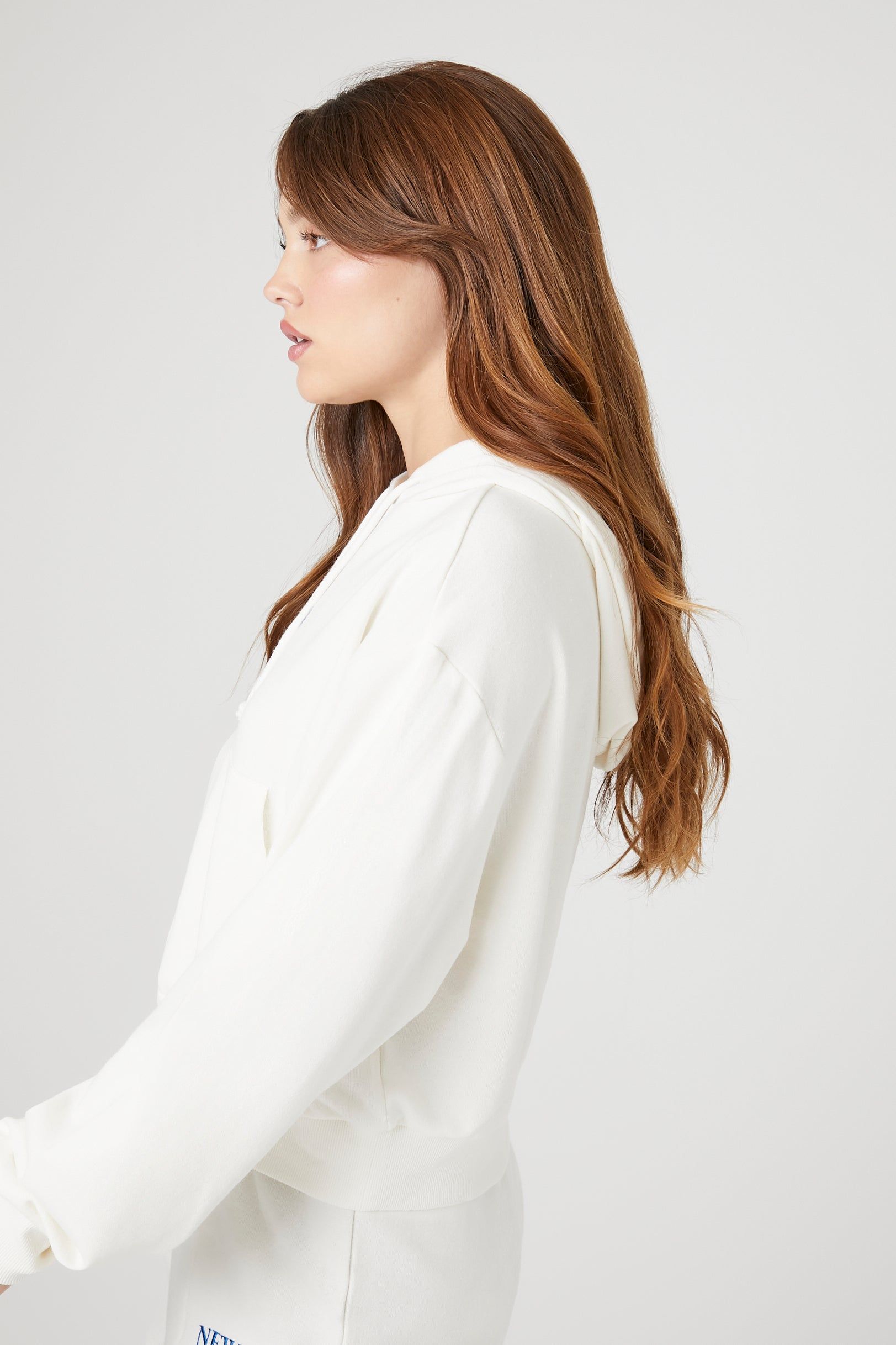 Haut à capuchon en molleton avec motif brodé New York sold by Urban Planet product image thumbnail 3