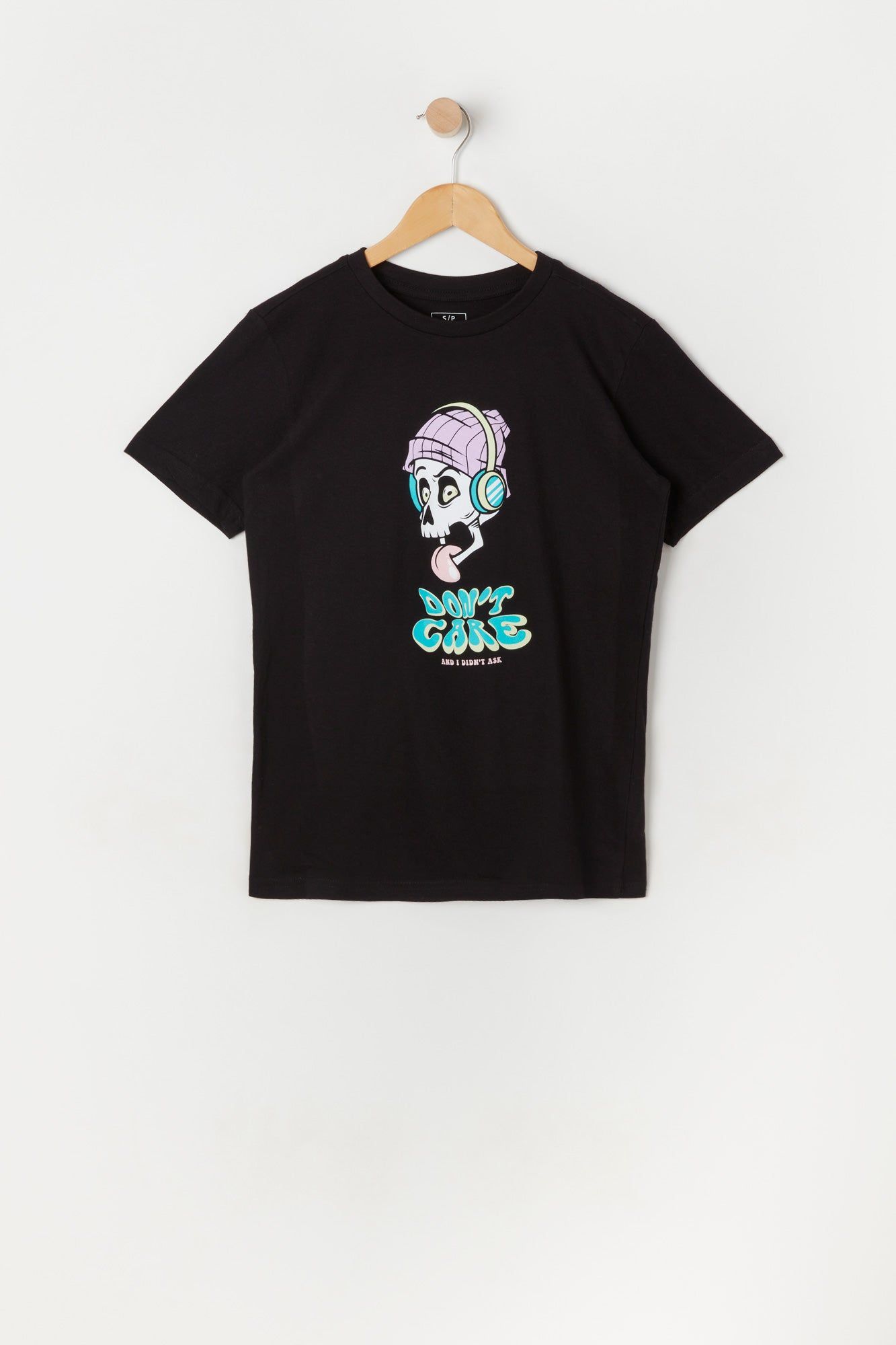 Boys Don't Care Graphic T-Shirt sold by Urban Planet