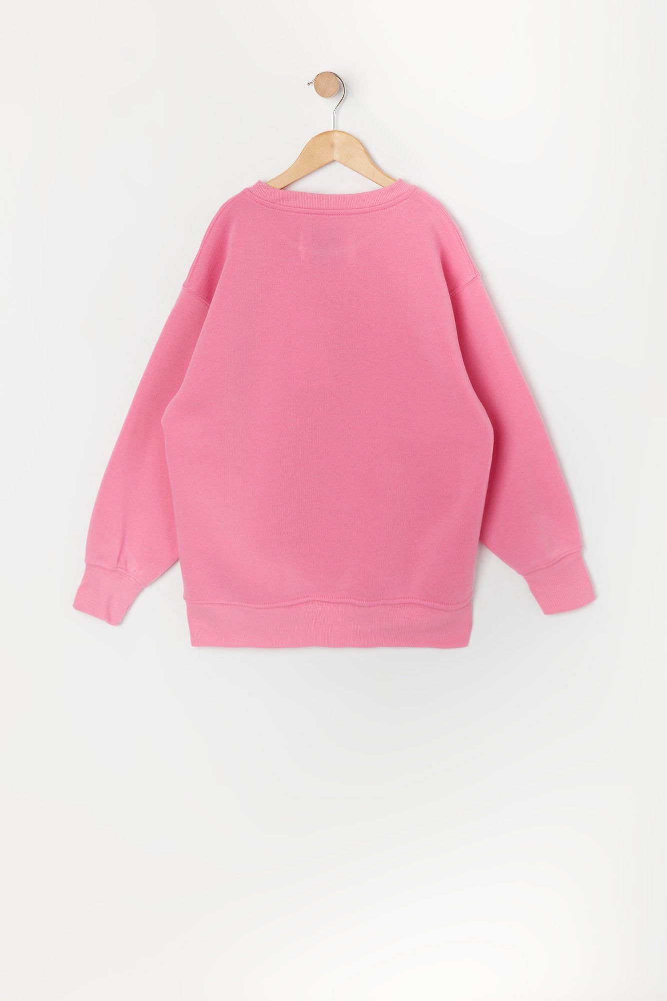 Girls Oversized Brooklyn Graphic Fleece Sweatshirt sold by Urban Planet product image thumbnail 2