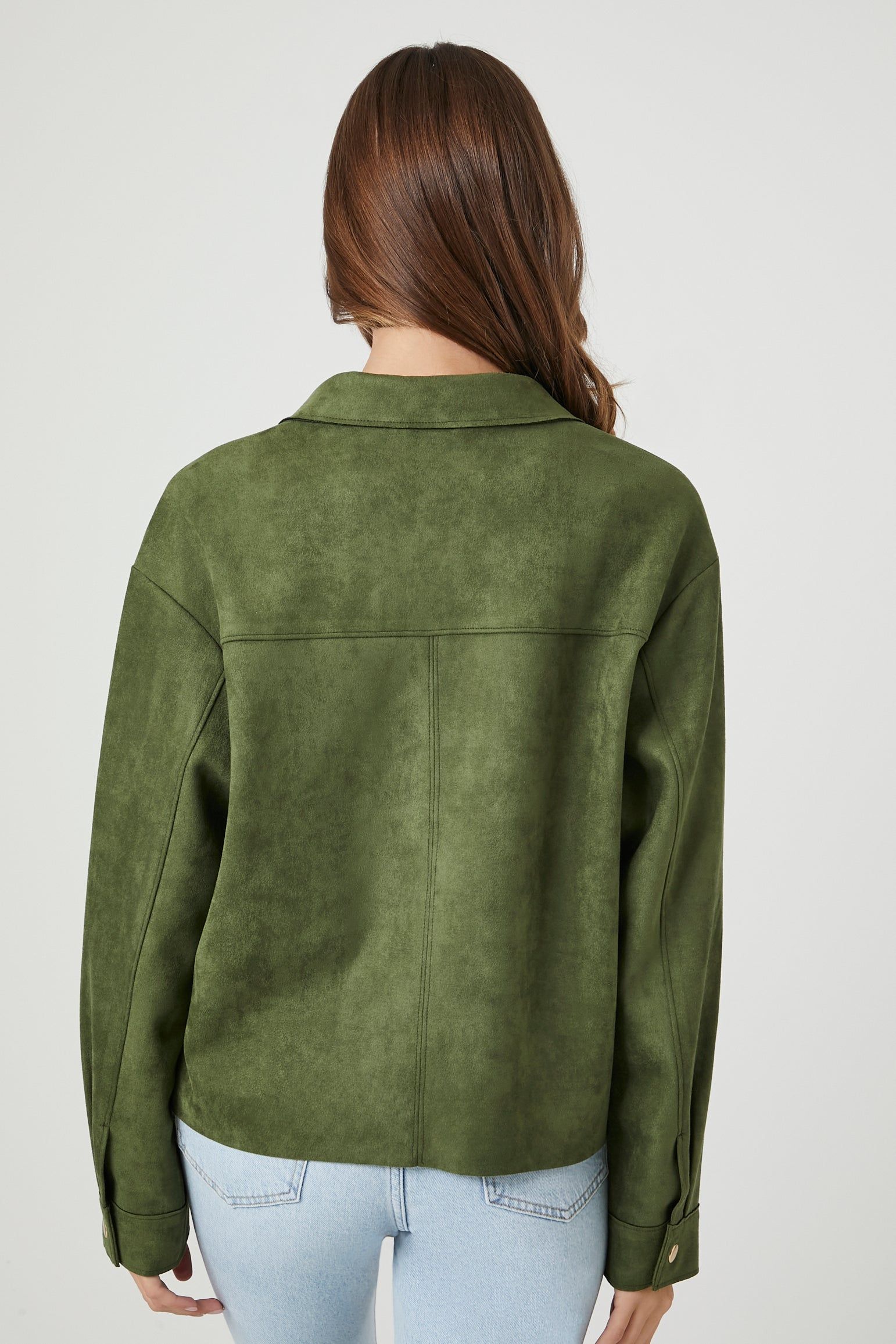 Blouson boutonné en similisuède sold by Urban Planet product image thumbnail 2