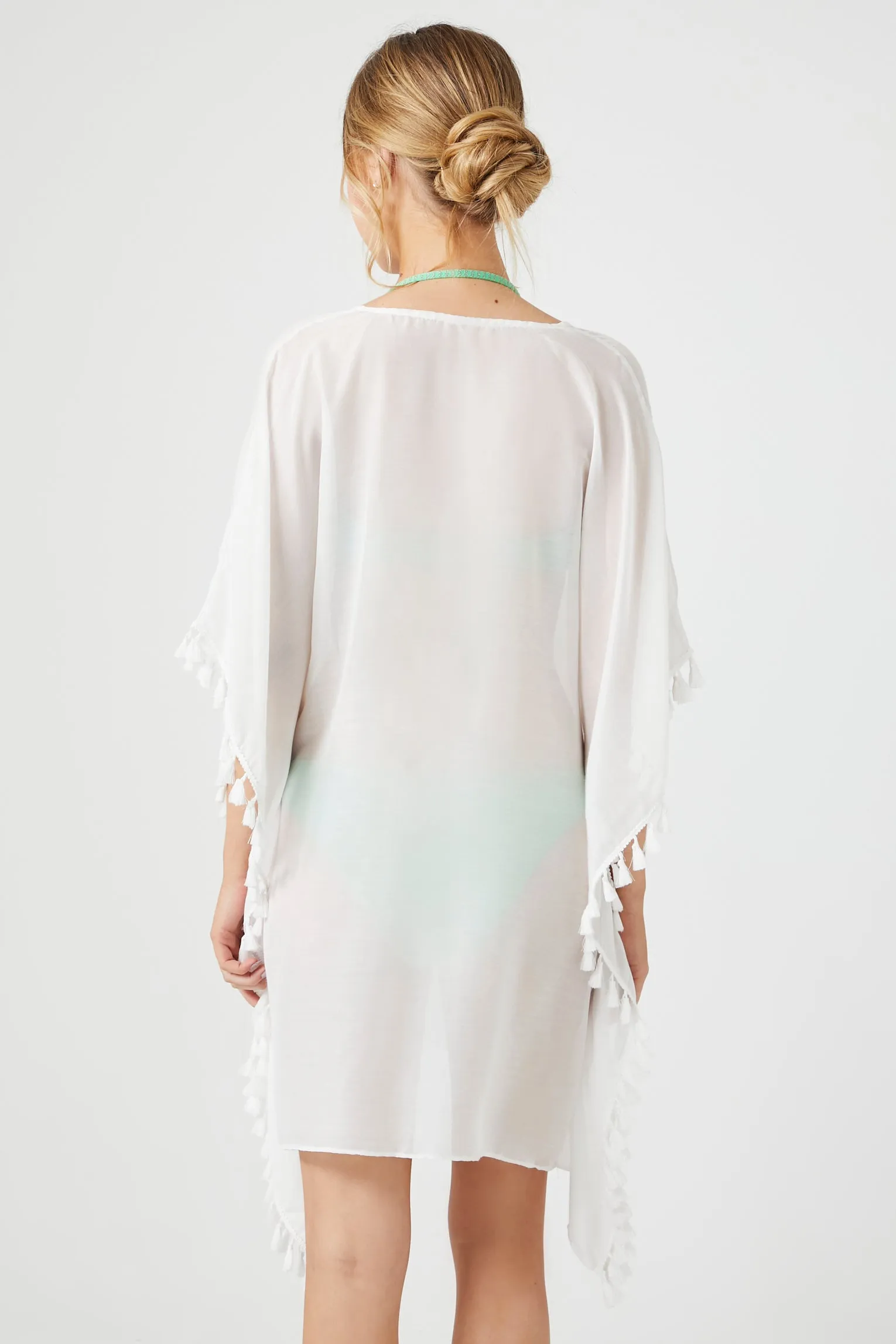 Kimono couvre-maillot avec pampilles sold by Urban Planet product image thumbnail 4