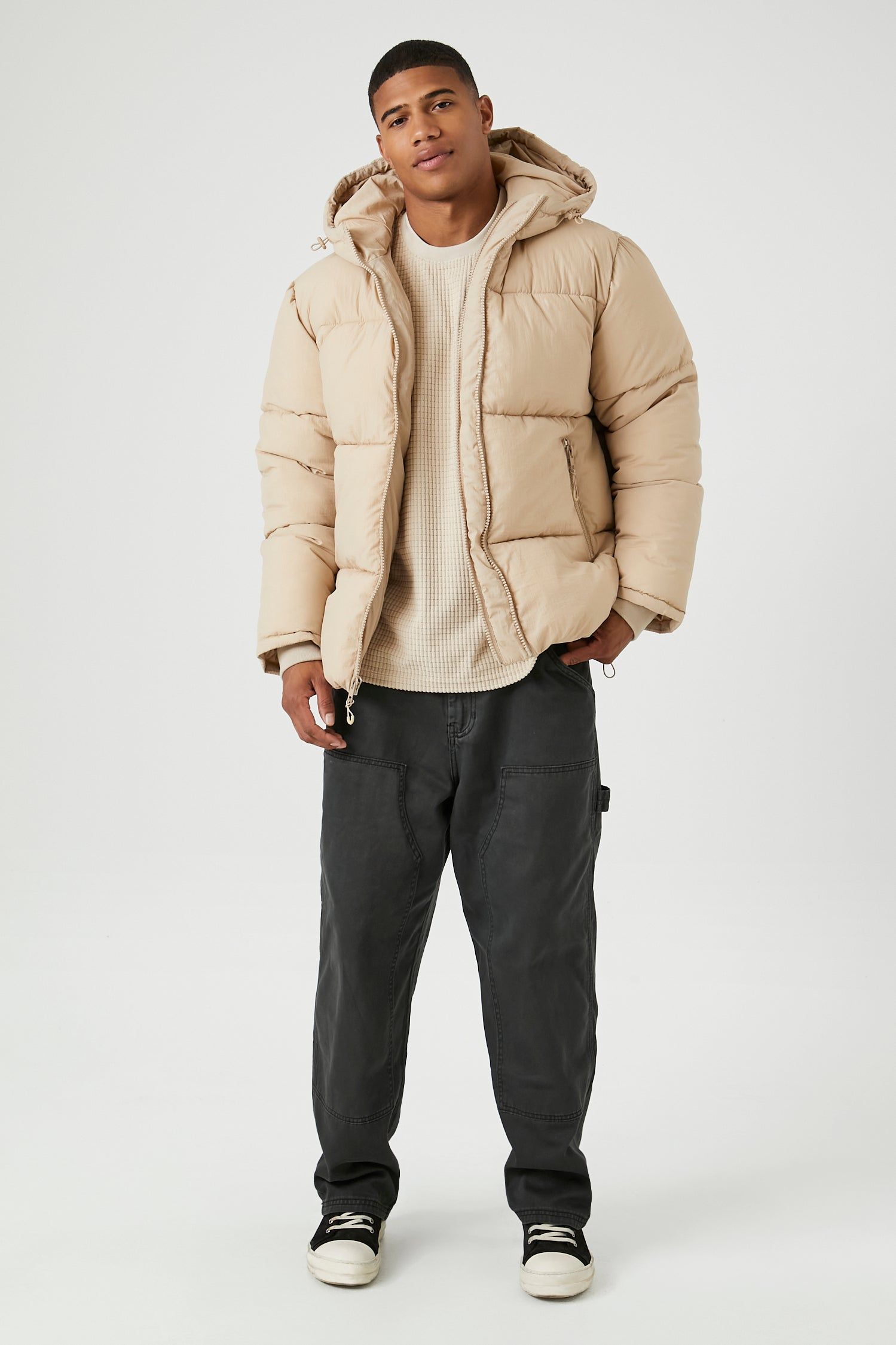 Hooded Puffer Jacket sold by Urban Planet product image thumbnail 4