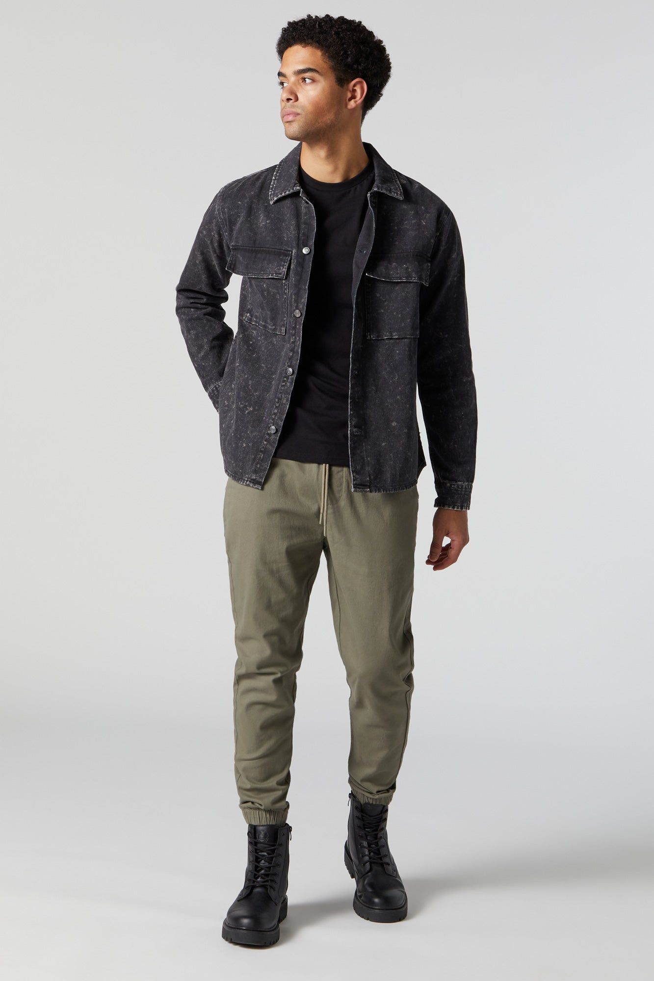 Solid Slim Jogger sold by Urban Planet product image thumbnail 2