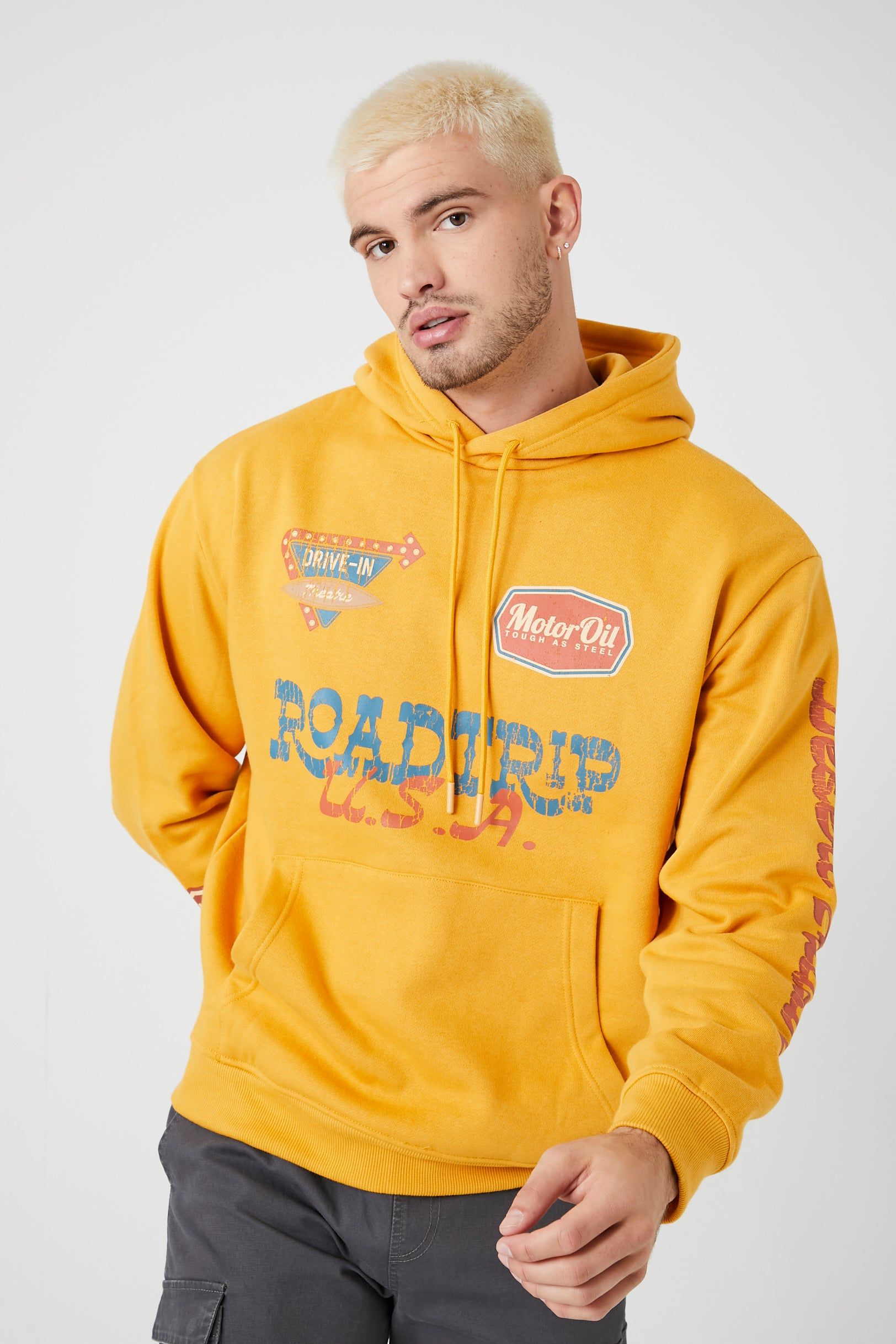 Roadtrip USA Graphic Hoodie sold by Urban Planet