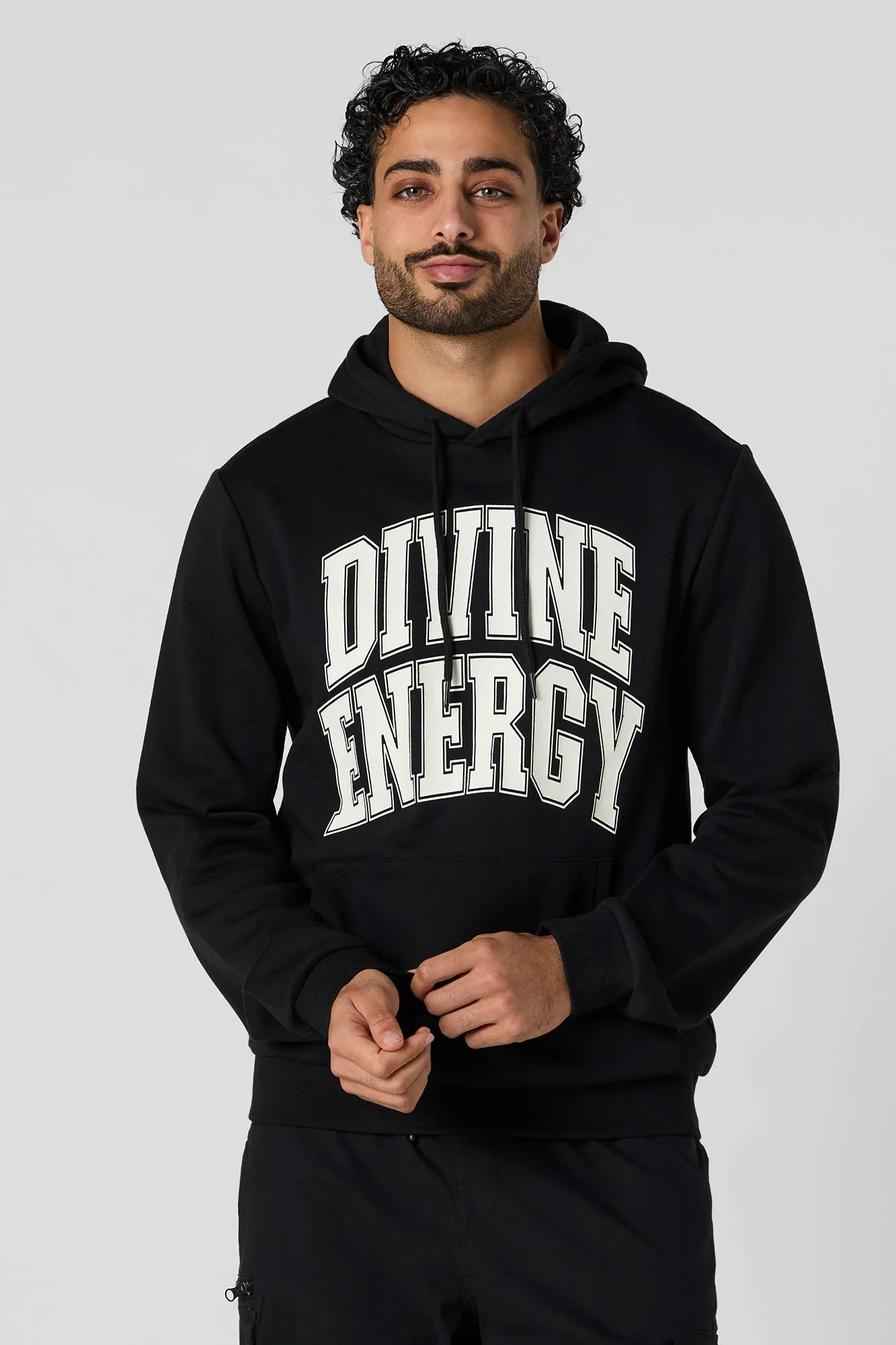 Divine Energy Graphic Fleece Hoodie sold by Urban Planet
