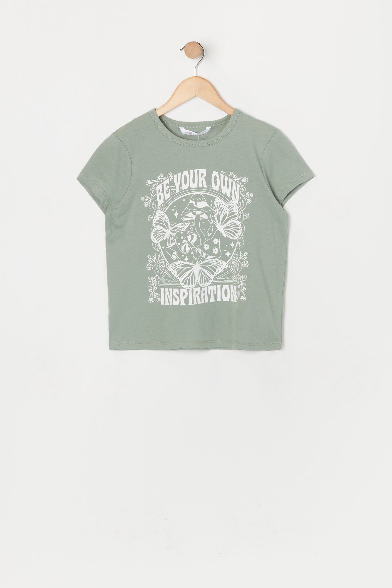 Girls Be Your Own Inspiration Graphic T-Shirt sold by Urban Planet