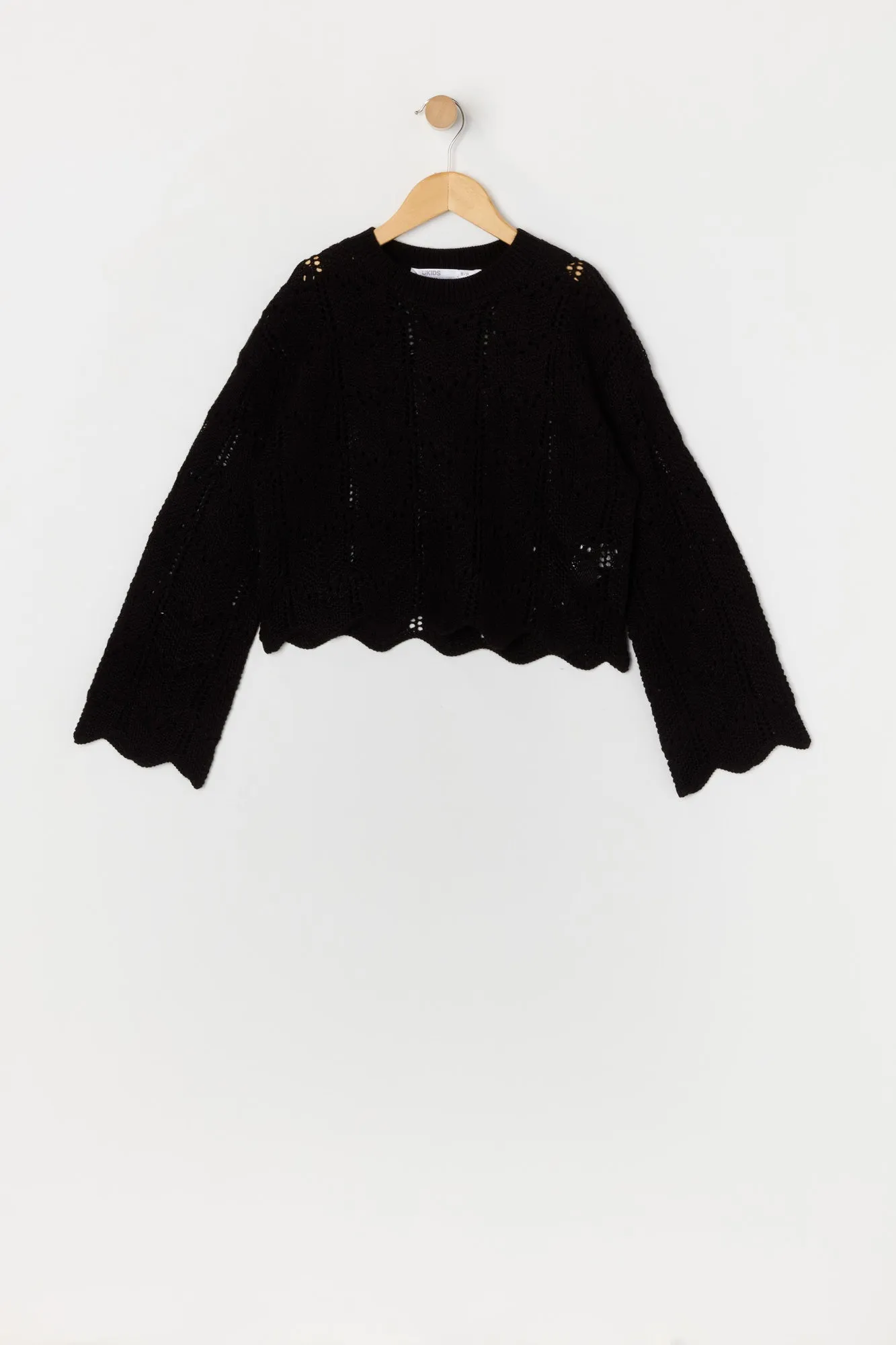 Chandail en tricot de pointelle pour fille sold by Urban Planet product image thumbnail 3