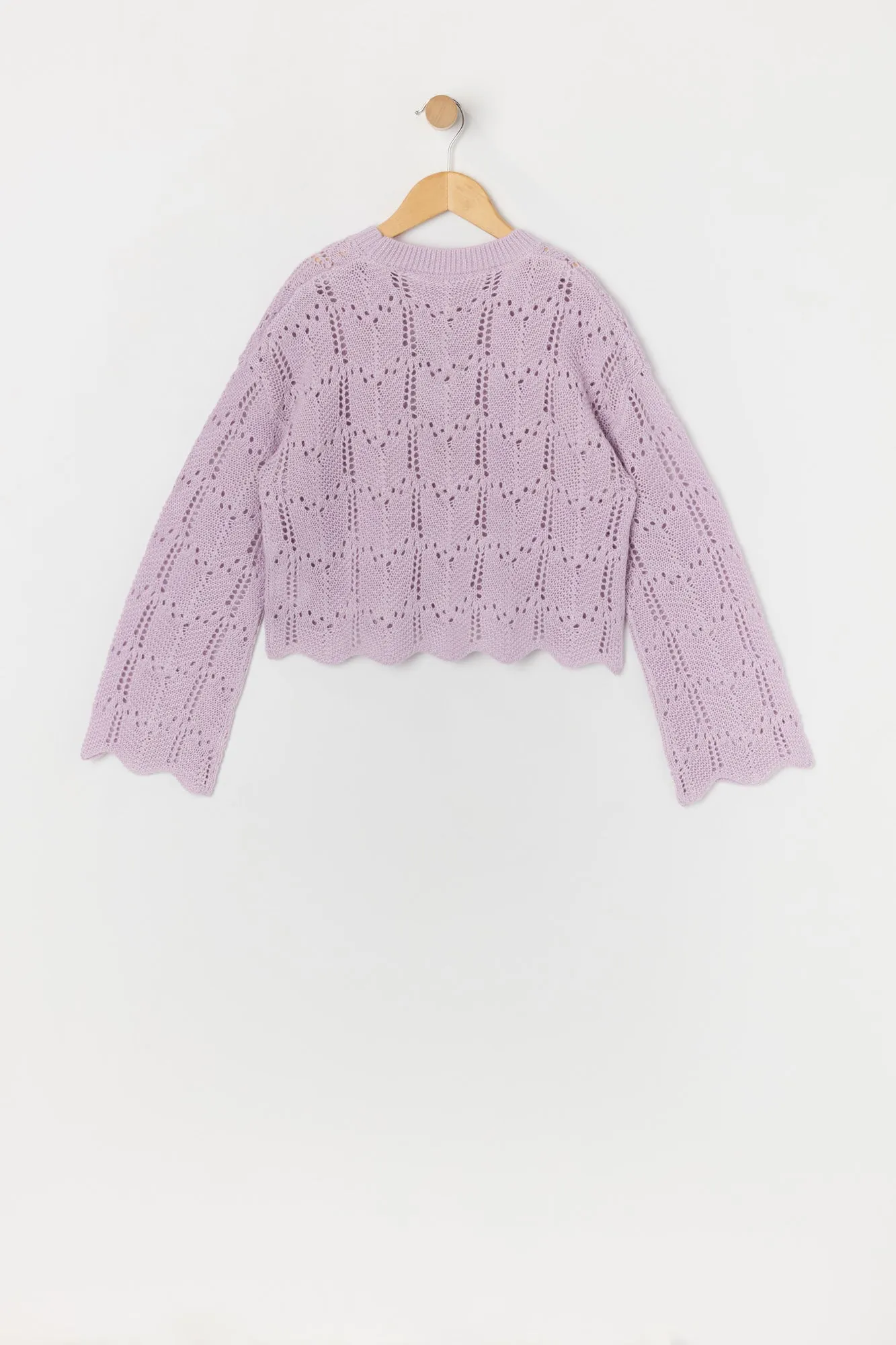 Chandail en tricot de pointelle pour fille sold by Urban Planet product image thumbnail 2