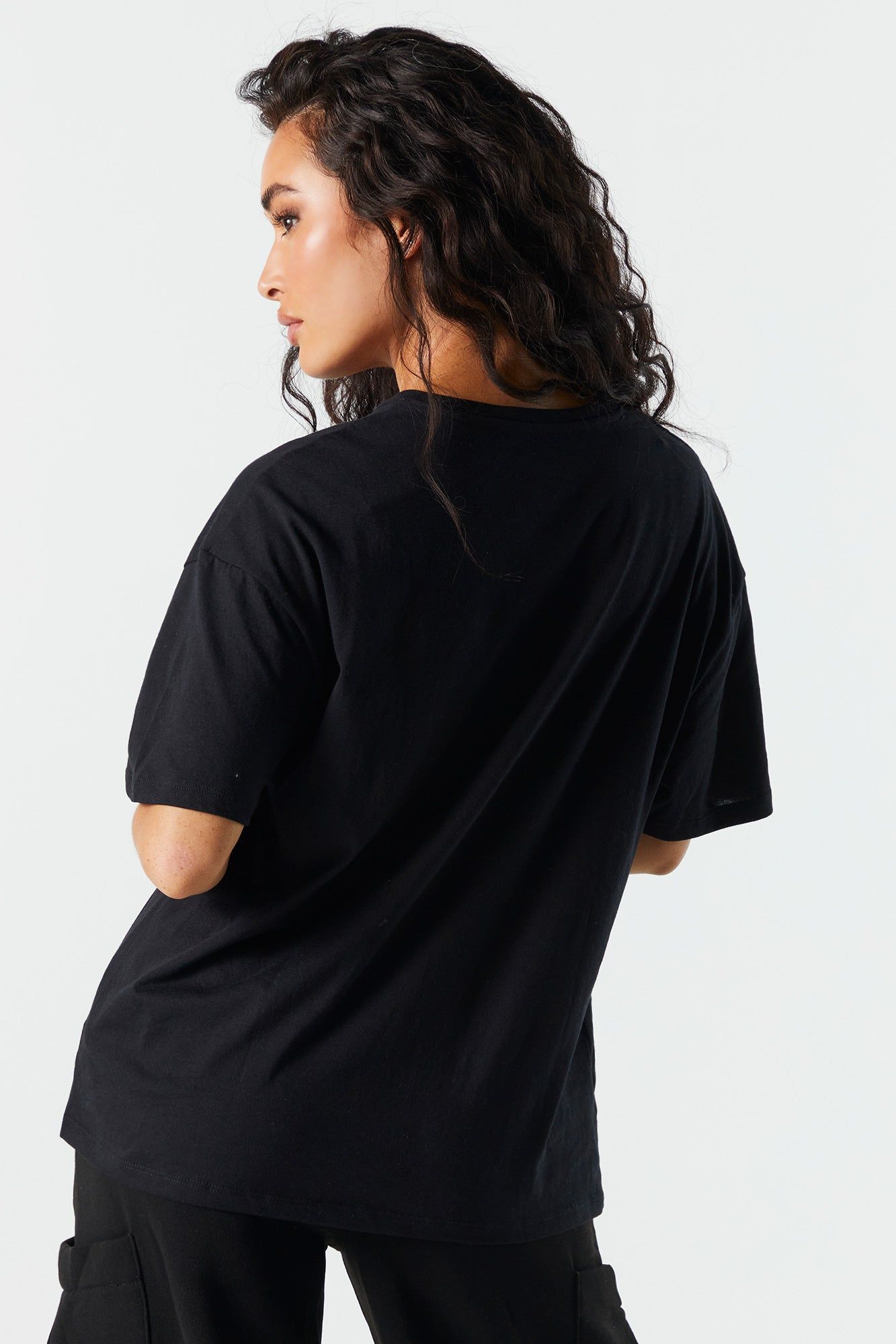 T-shirt de coupe garçonne à imprimé Stranger Things sold by Urban Planet product image thumbnail 2