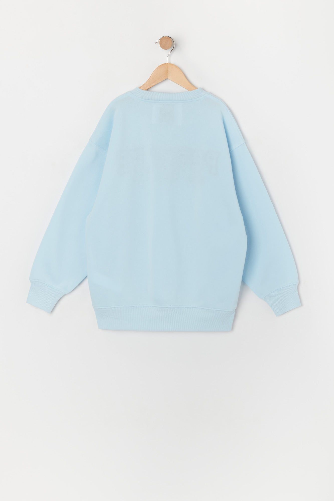 Girls Positive Chenille Embroidered Fleece Sweatshirt sold by Urban Planet product image thumbnail 2