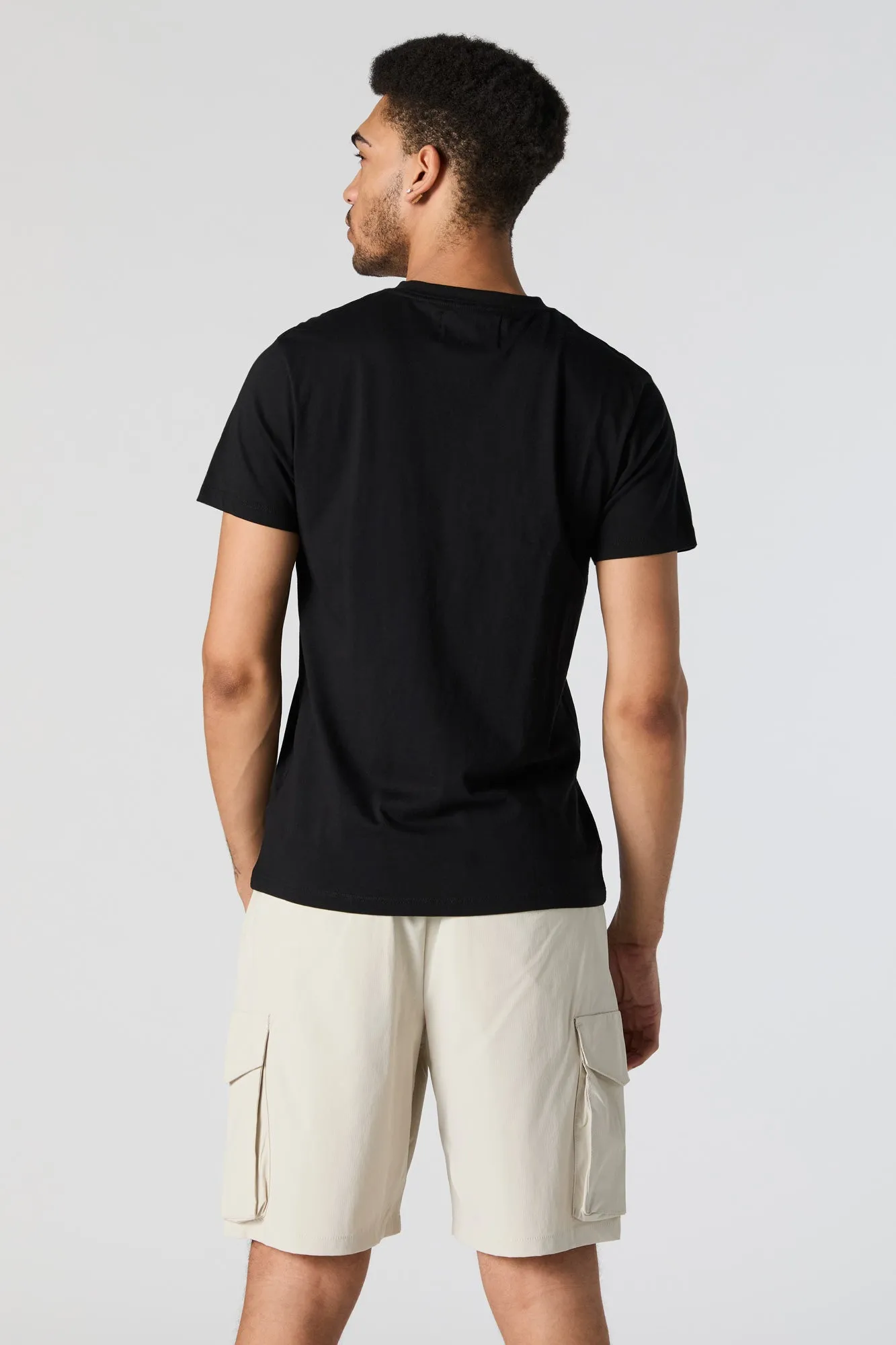 Zipper Cargo Pocket Nylon Short sold by Urban Planet product image thumbnail 3