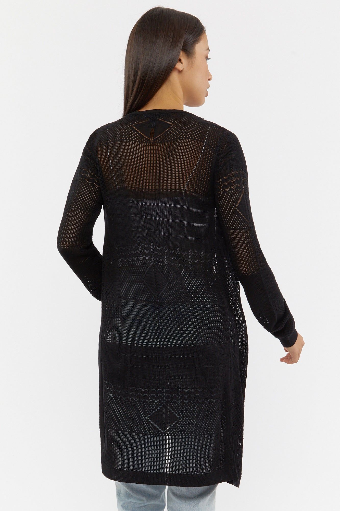 Crochet Knit Cardigan sold by Urban Planet product image thumbnail 3