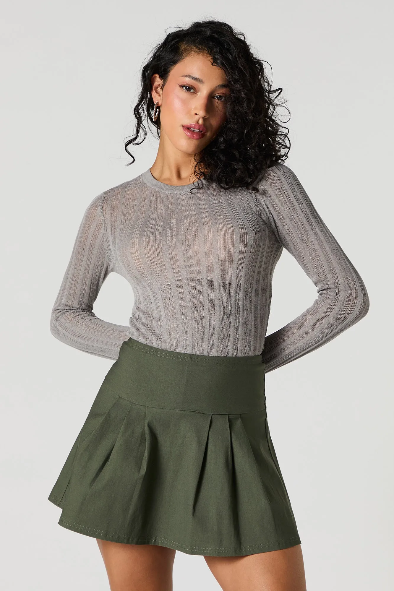 Jupe-short habillée plissée sold by Urban Planet