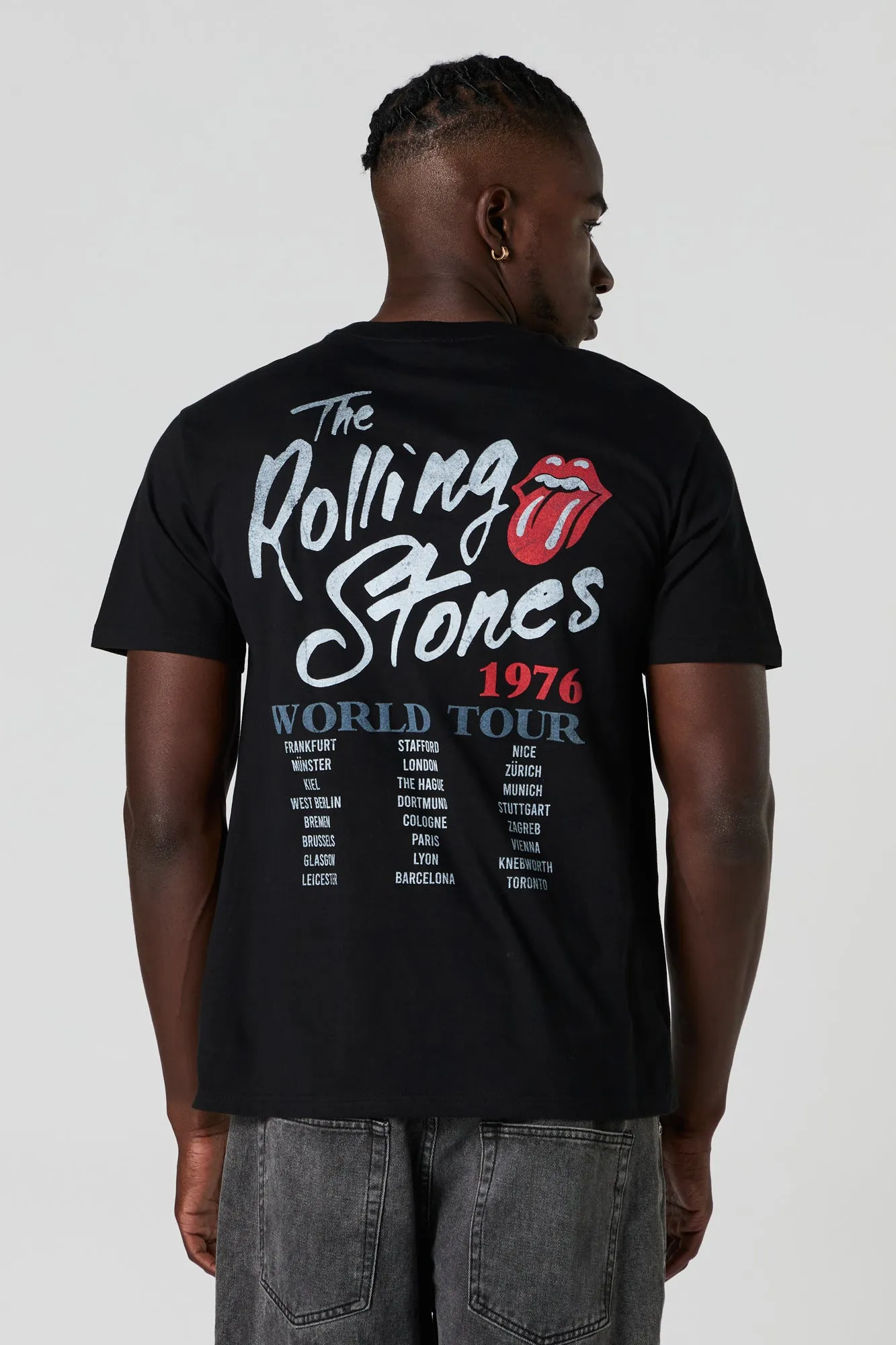 T-shirt à imprimé The Rolling Stones sold by Urban Planet