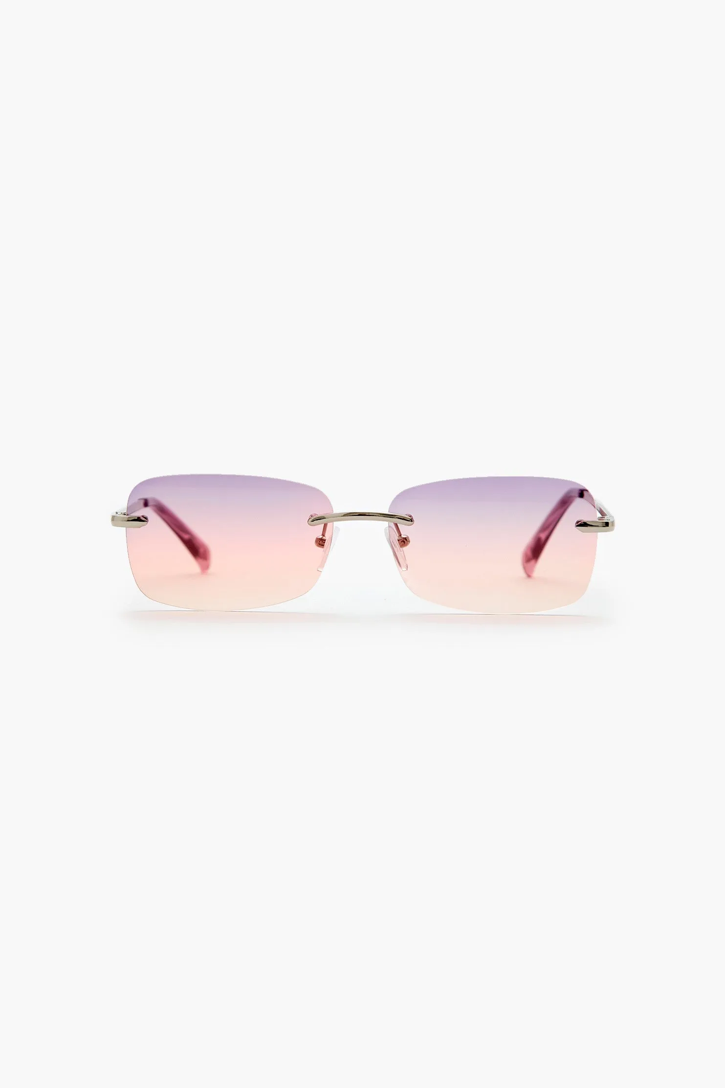 Rimless Rectangular Sunglasses sold by Urban Planet