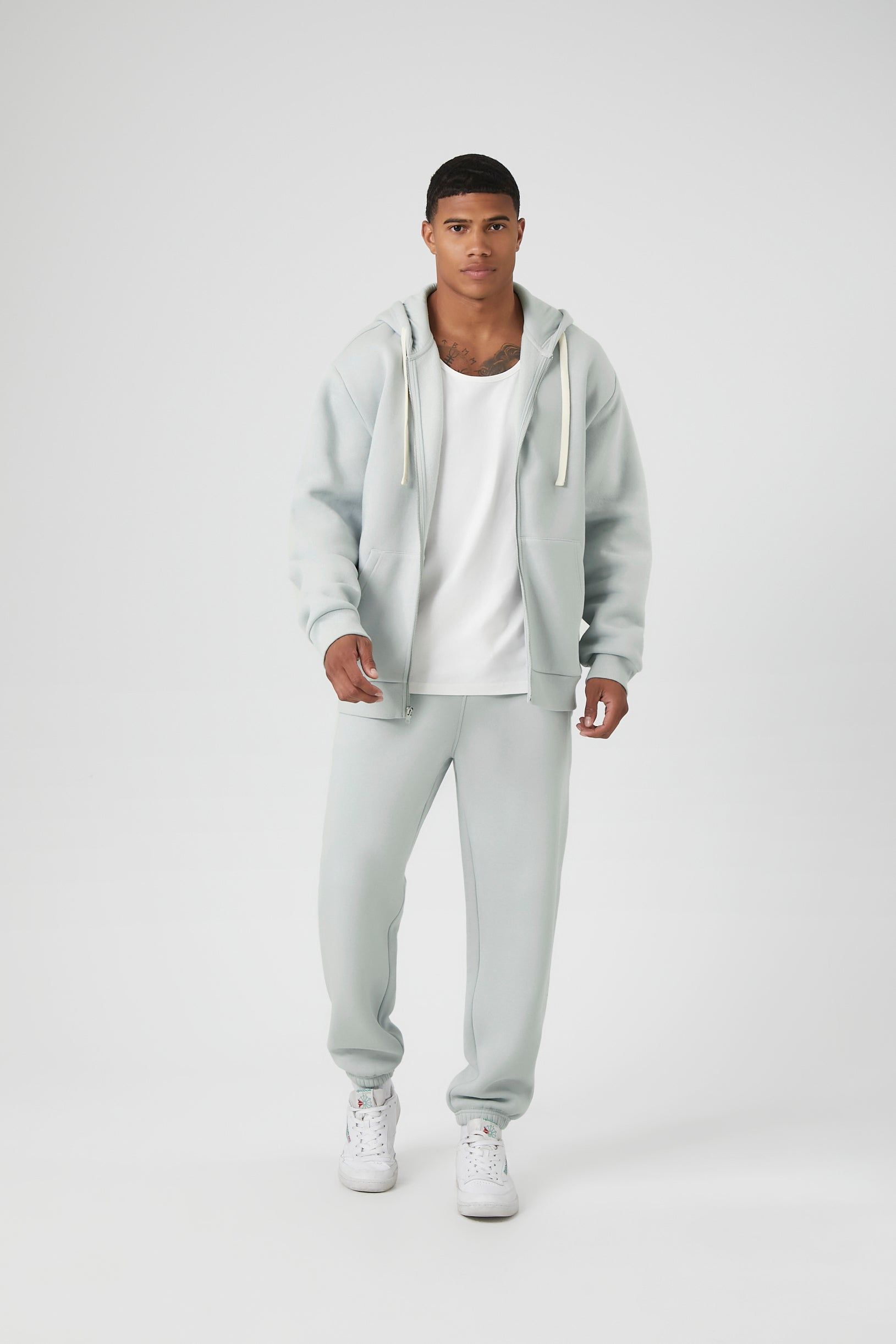 Fleece Zip-Up Hoodie sold by Urban Planet product image thumbnail 8