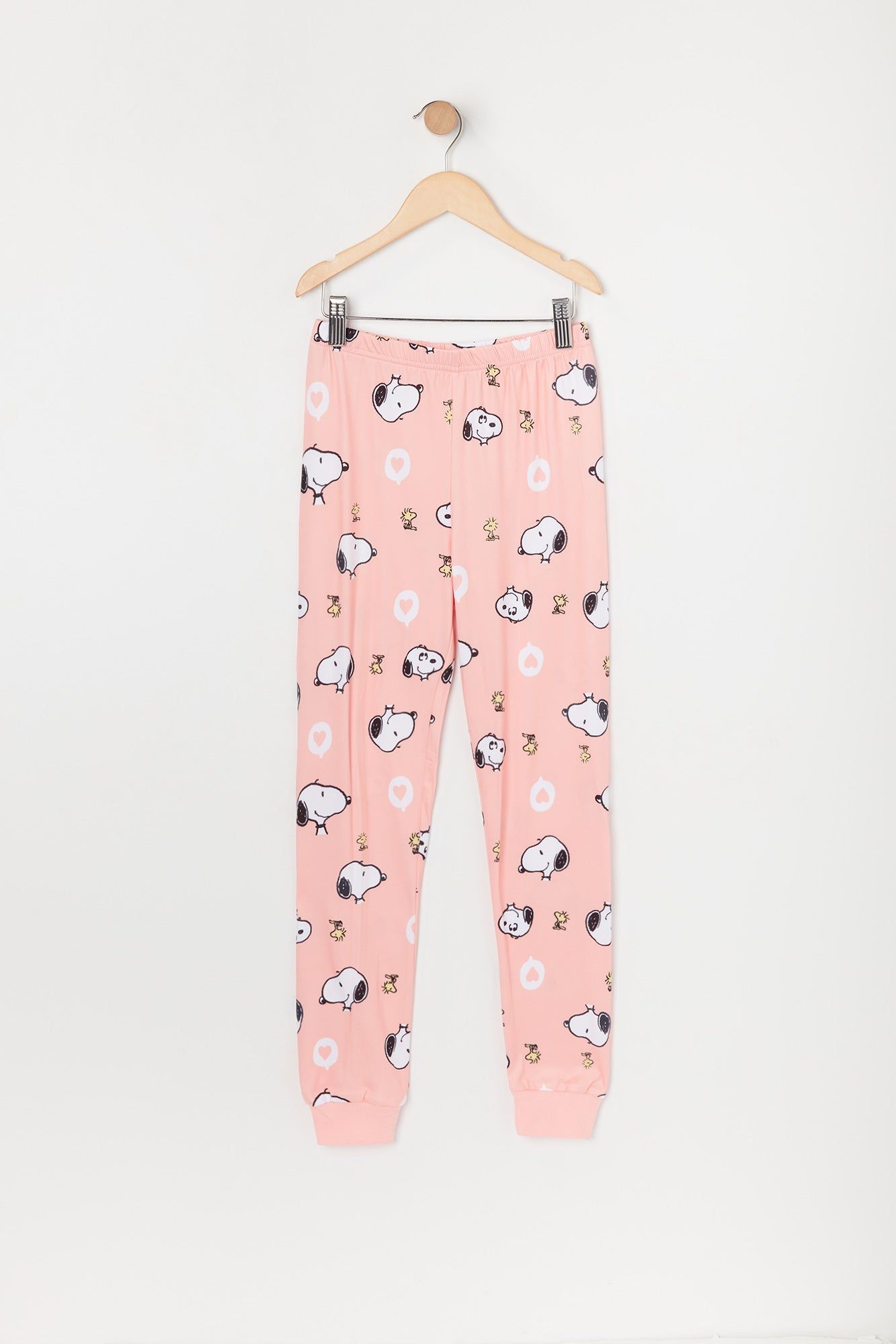 Girls Snoopy Graphic 2 Piece Pajama Set sold by Urban Planet product image thumbnail 4