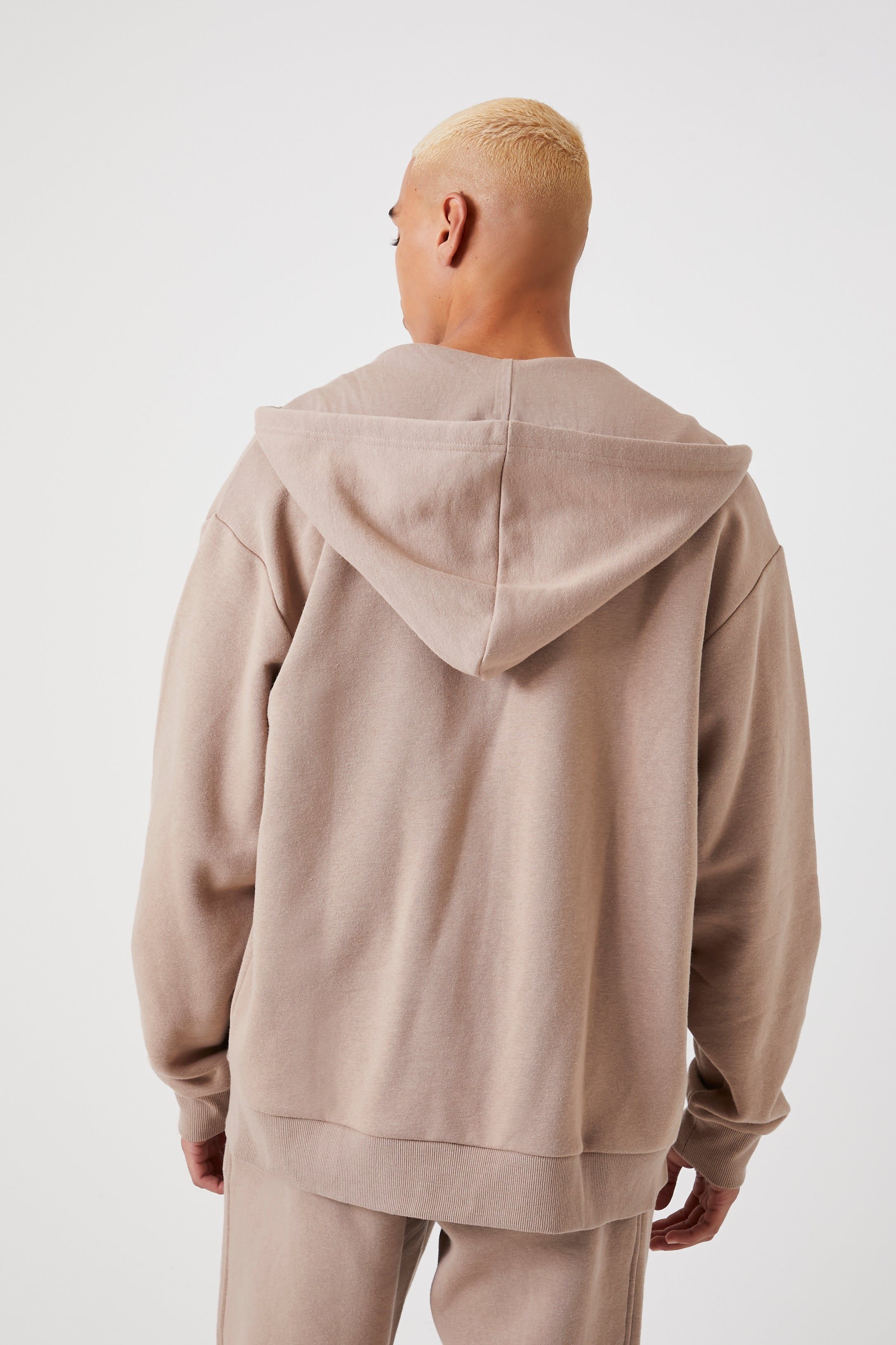 Fleece Zip-Up Hoodie sold by Urban Planet product image thumbnail 2