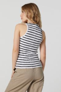 Ribbed Scoop Neck Tank sold by Urban Planet