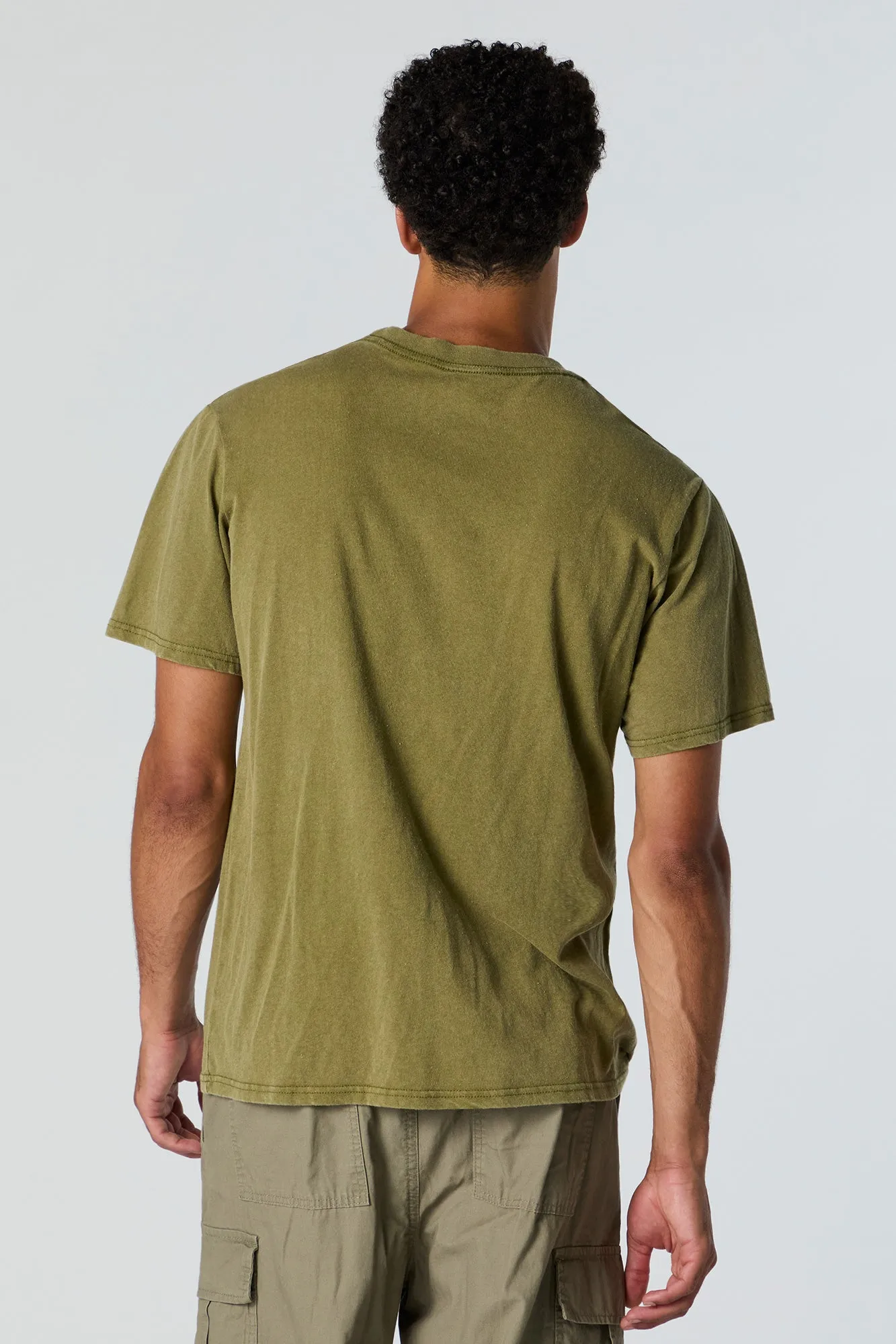 T-shirt délavé à imprimé Aerosmith sold by Urban Planet product image thumbnail 3