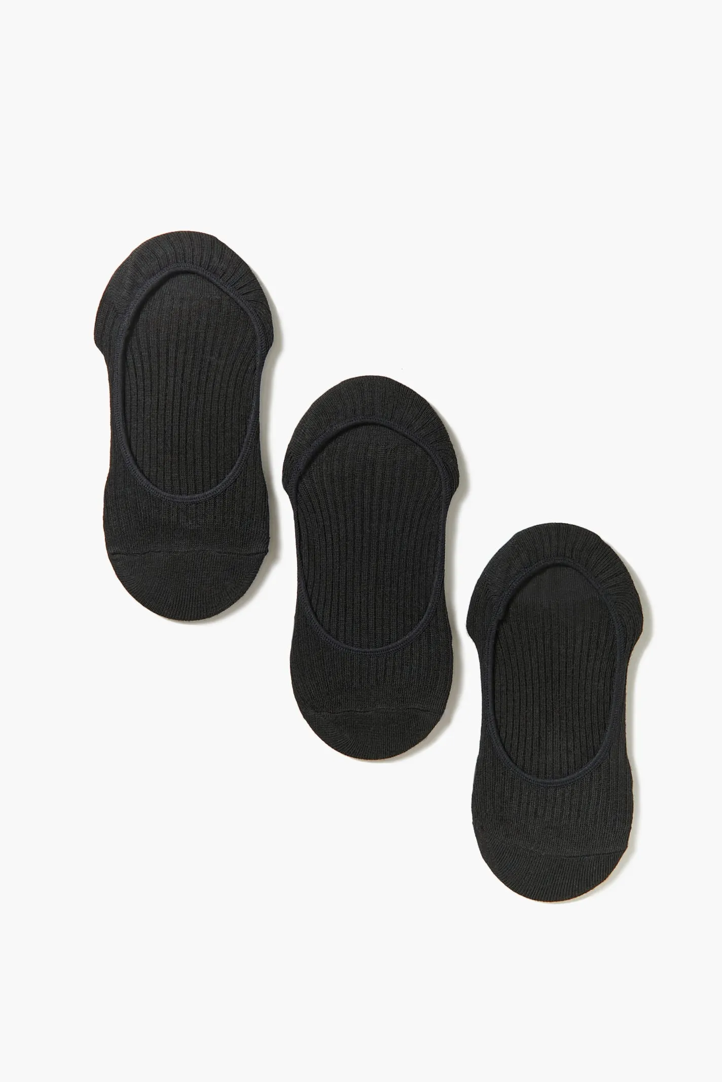 Ribbed No-Show Socks (3 Pack) sold by Urban Planet product image thumbnail 3