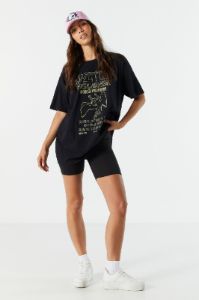 T-shirt coupe garçonne à imprimé Led Zeppelin sold by Urban Planet