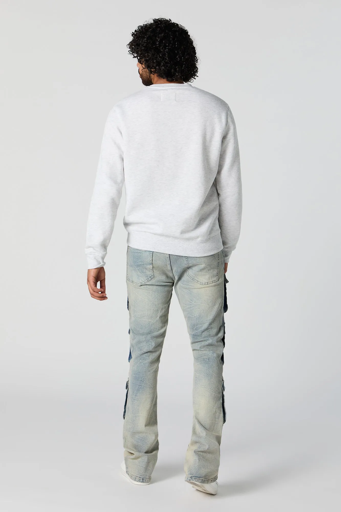 6 Pocket Stacked Cargo Jean sold by Urban Planet product image thumbnail 3