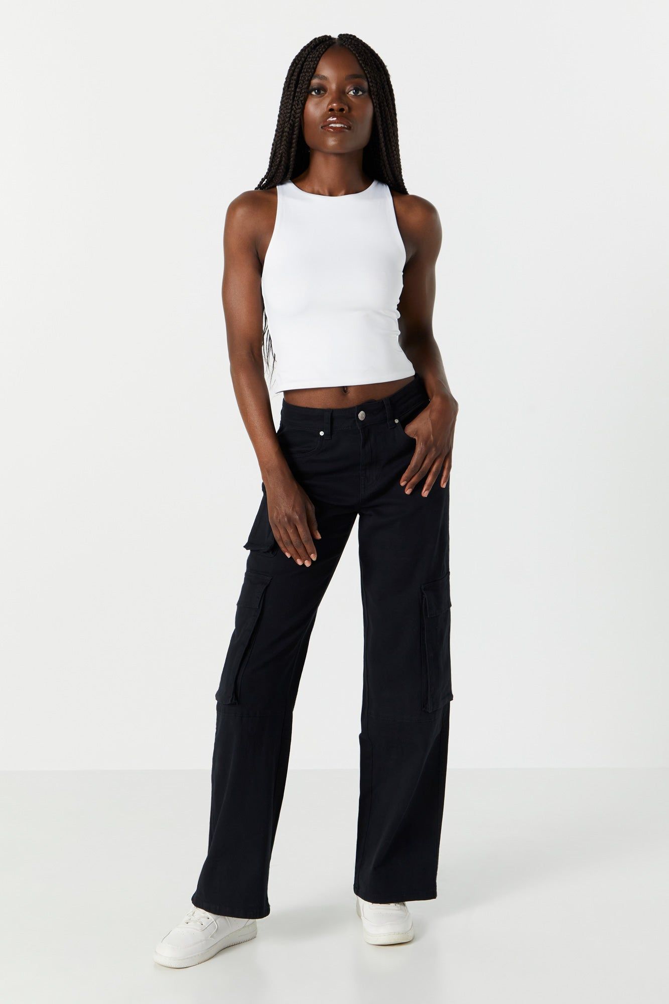 Contour High Neck Tank sold by Urban Planet product image thumbnail 9