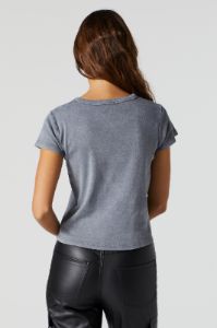Paris France Graphic Washed T-Shirt sold by Urban Planet