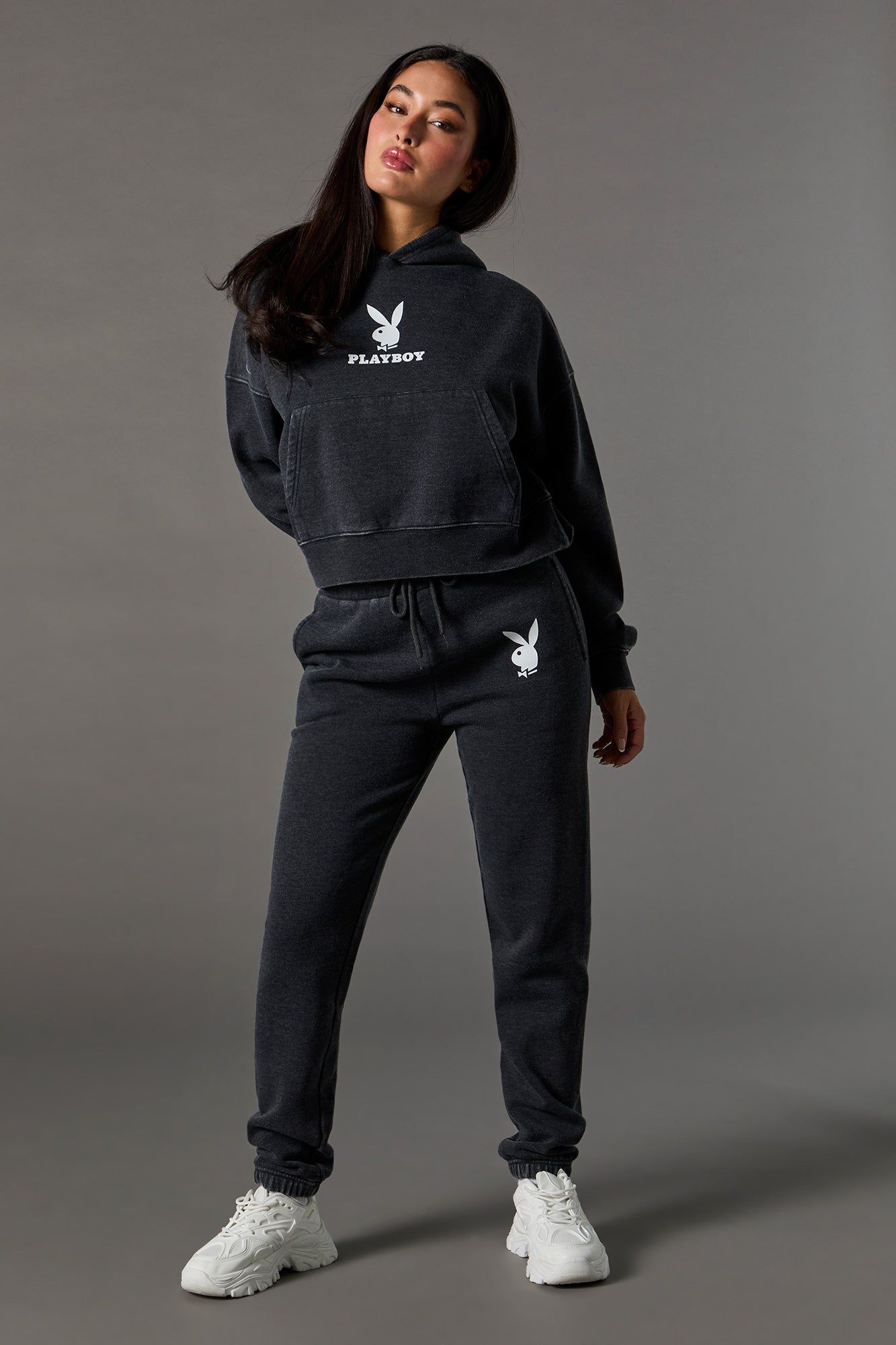 Playboy Bunny Graphic Washed Hoodie sold by Urban Planet product image thumbnail 2