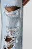 Medium Wash Distressed Low Rise Skater Jean sold by Urban Planet