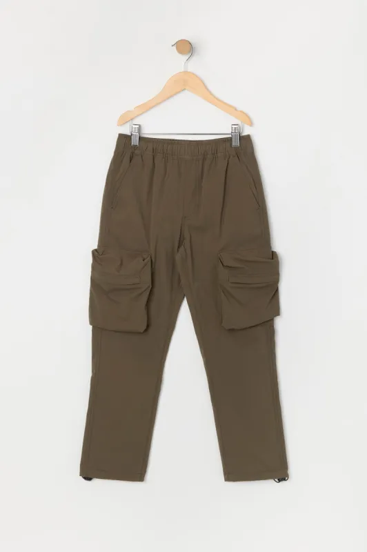 Boys Nylon Cargo Jogger sold by Urban Planet