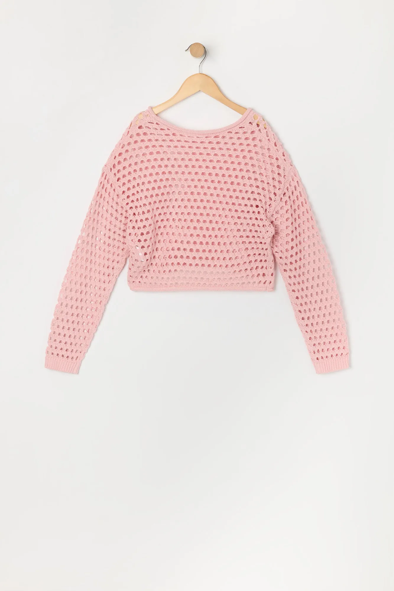 Chandail en tricot ajouré pour fille sold by Urban Planet product image thumbnail 4