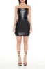 Faux Leather Corset Mini Tube Dress sold by Urban Planet